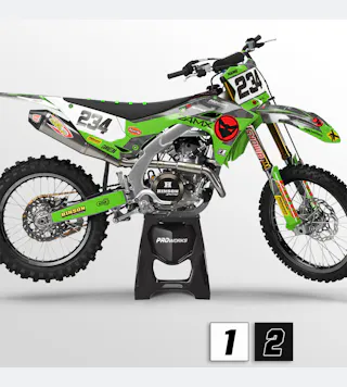 Stickerset Kawasaki GrCam