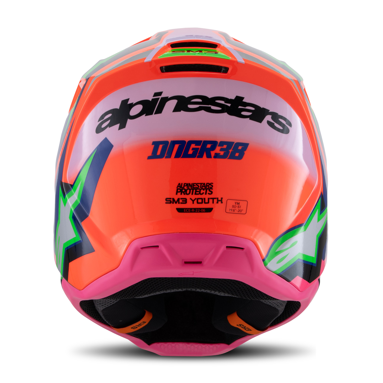 Casco de Cross Niño Alpinestars SM3 Deegan ECE06