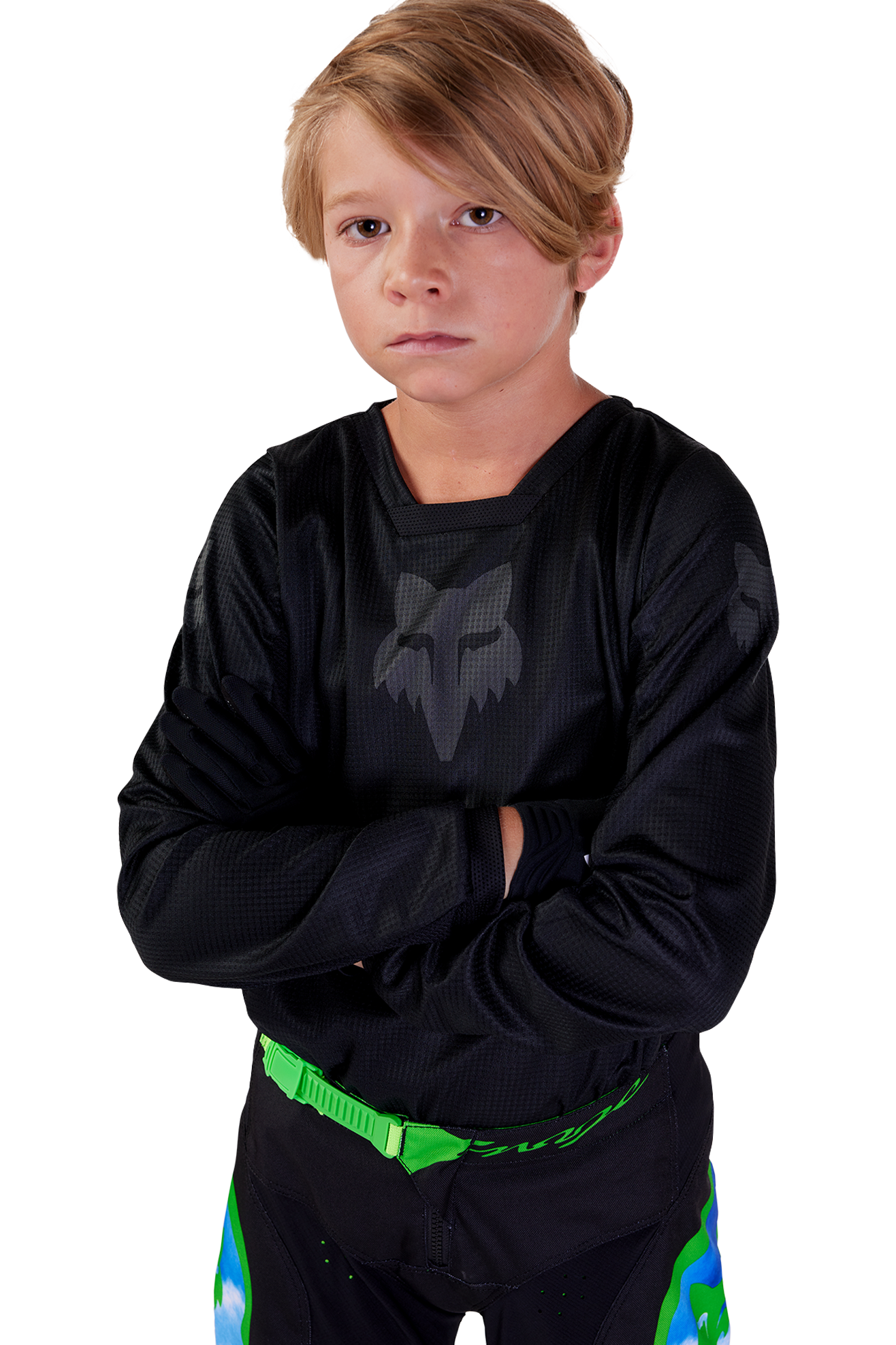 FOX Blackout Youth MX Jersey
