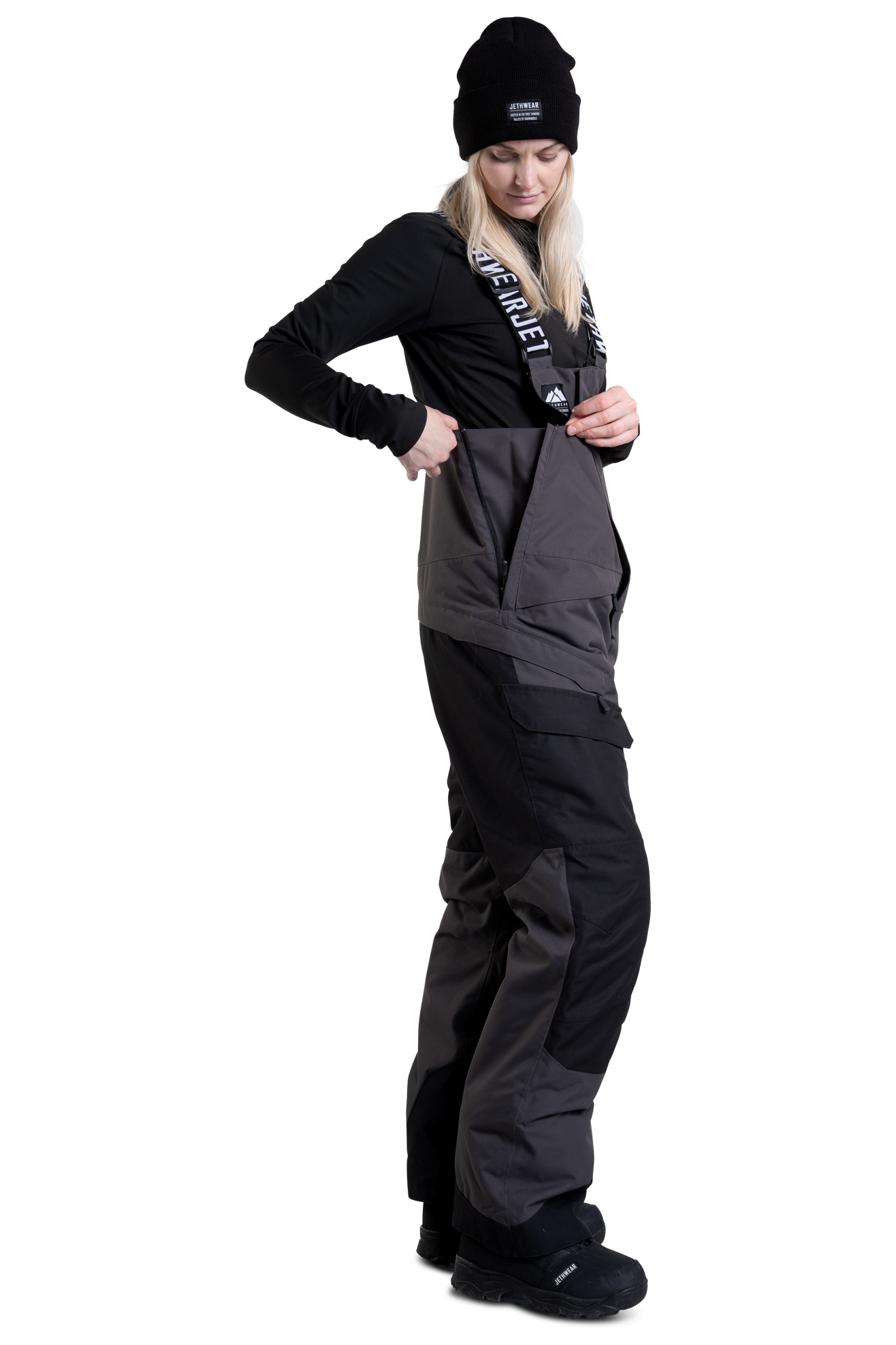 Pantalones de Nieve Mujer Jethwear Bib