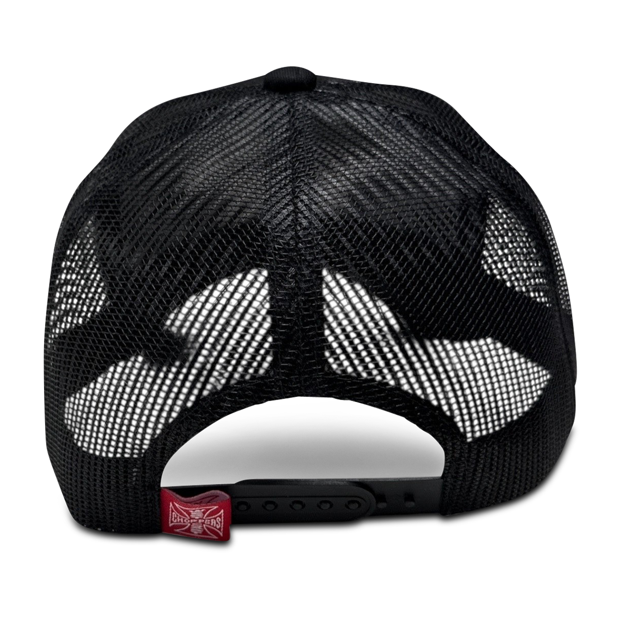 Cappellino Trucker West Coast Choppers Motorcycle Co. a 6 Pannelli