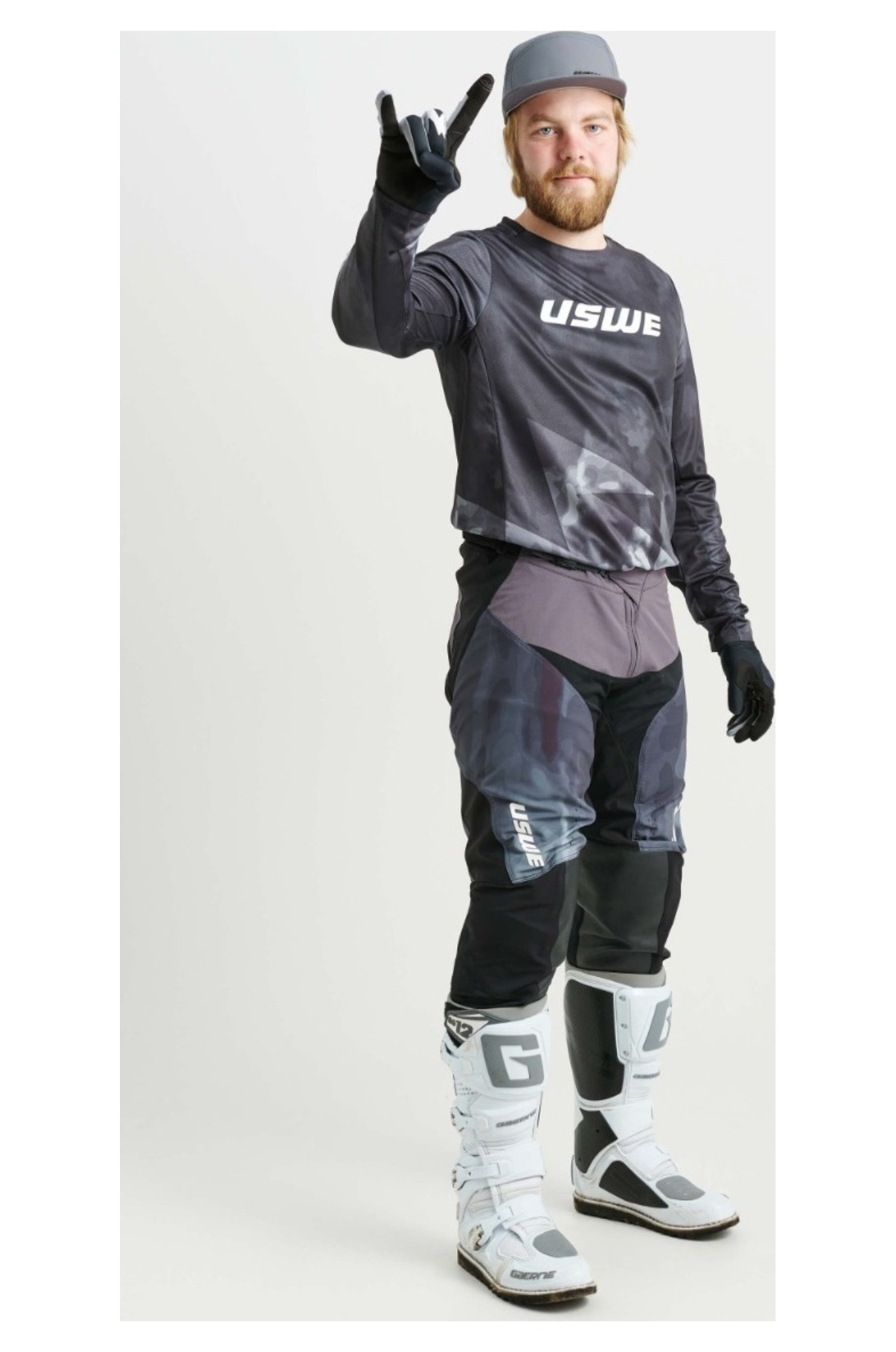 Camiseta de Cross USWE Rök Off Road