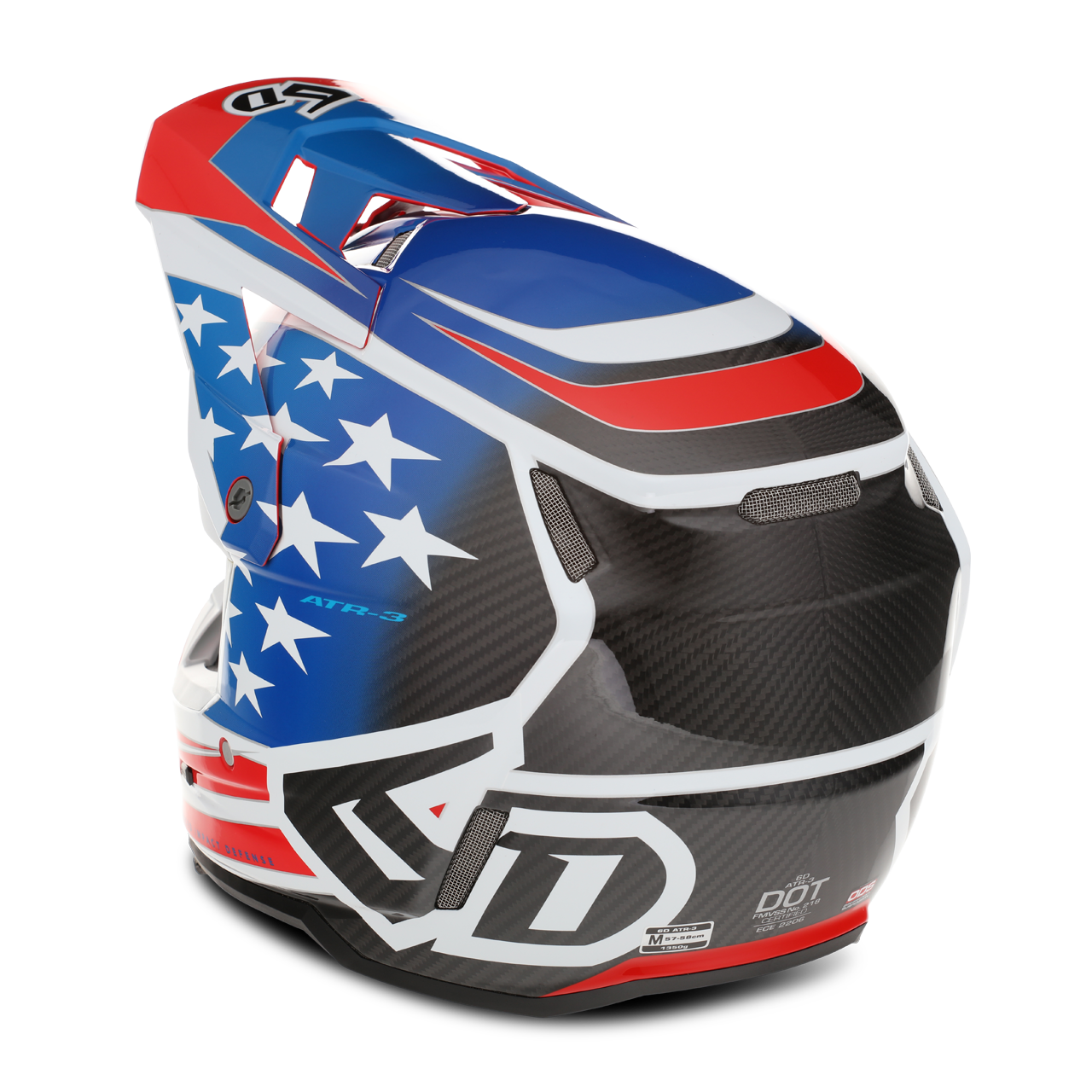 Casco de Cross 6D ATR-3 Patriot