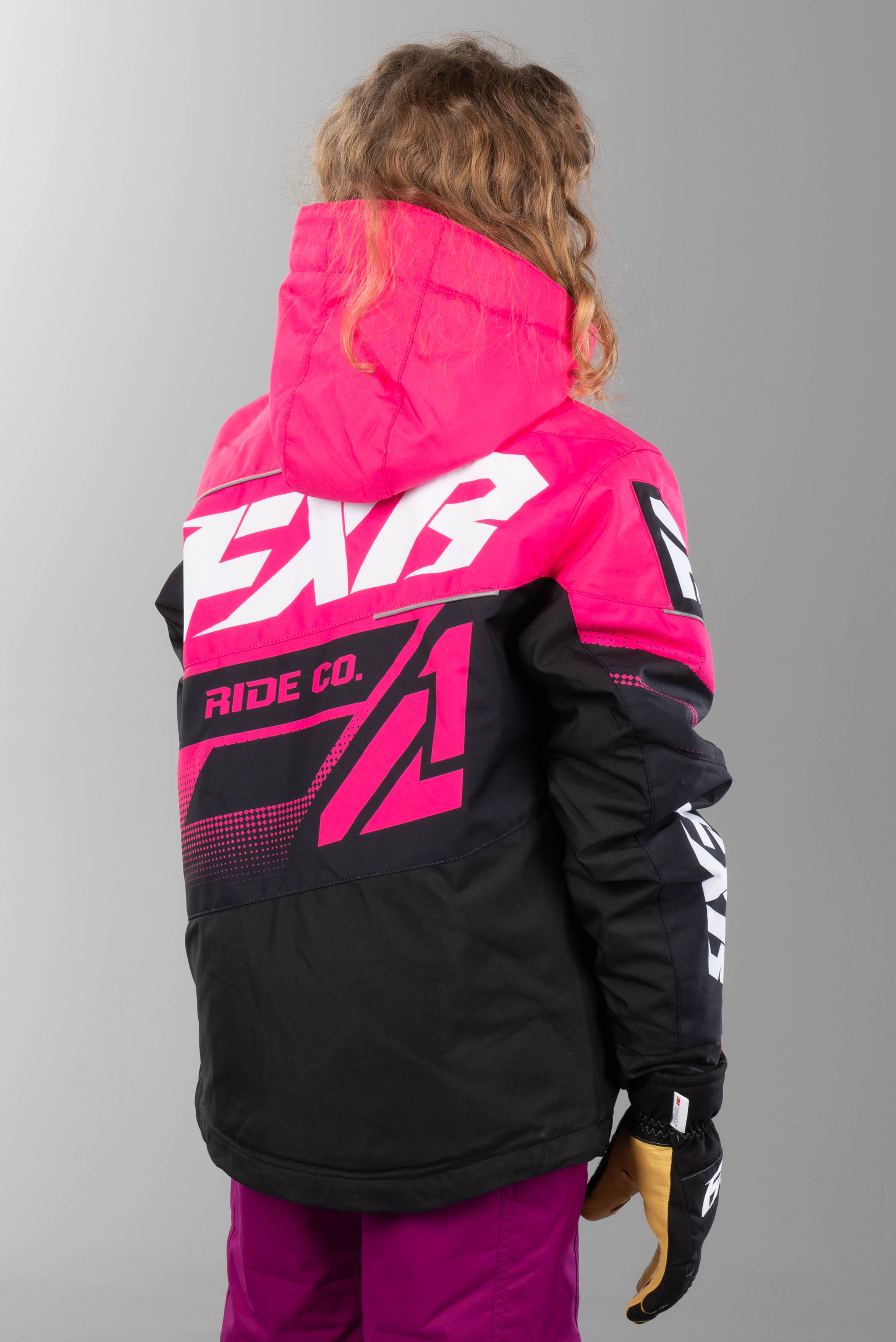 Jakke FXR Boost Junior Rosa Svart Hvit Jakke FXR Boost Junior Rosa Svart Hvit