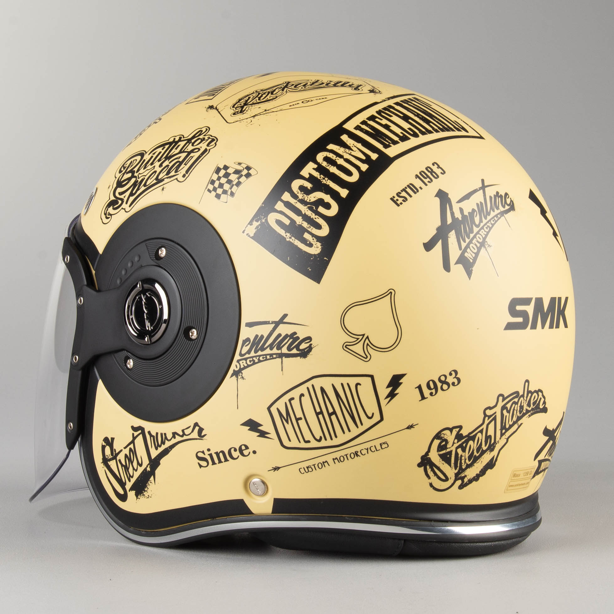 SMK Eldorado Jet Tracker Open Helmet