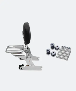 Respaldo porte CustomAcces Sportster Luxus Cromado