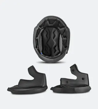 Juego de Forro Casco Shot Pulse Negro