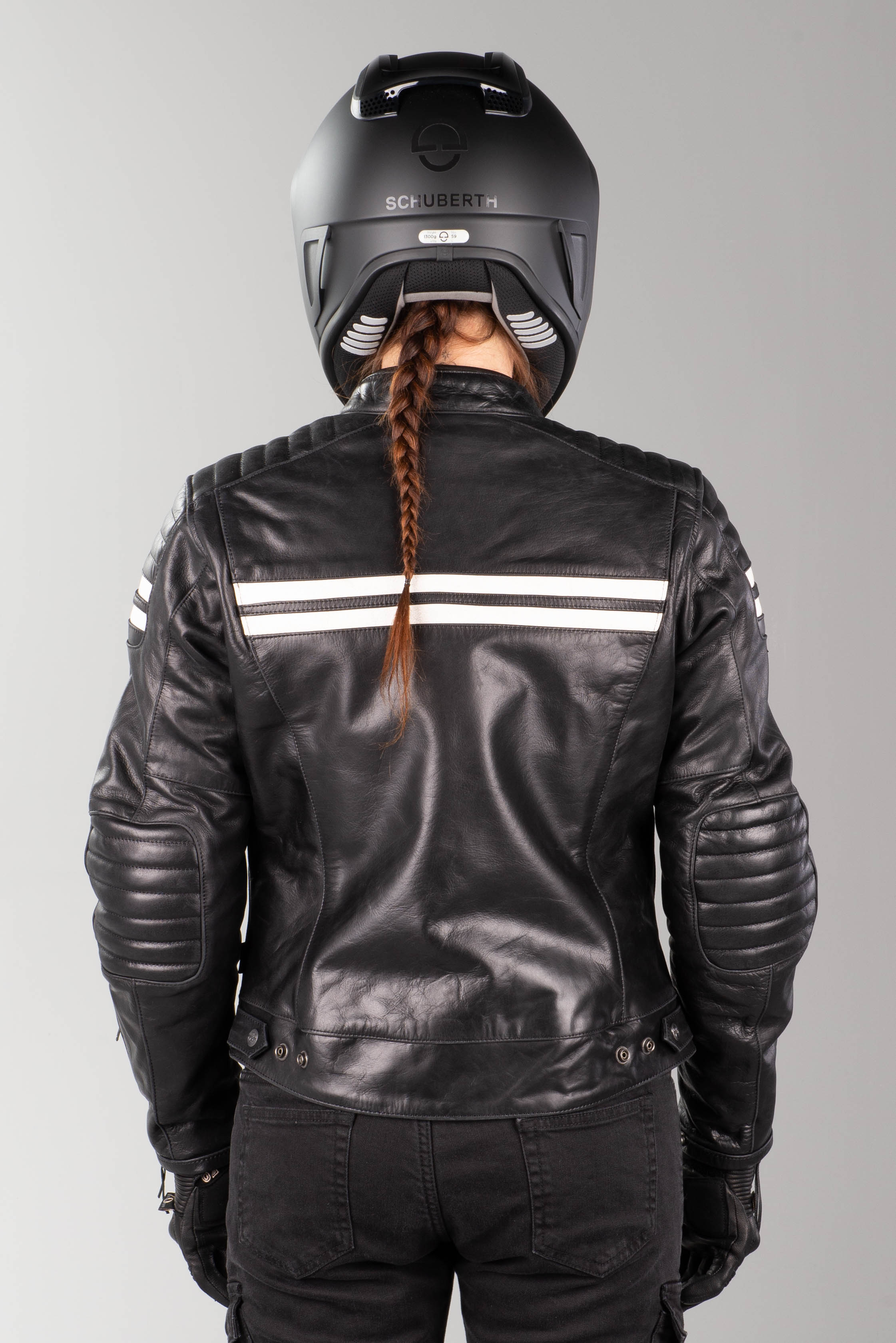 Chaqueta de Moto Segura Stripe Mujer