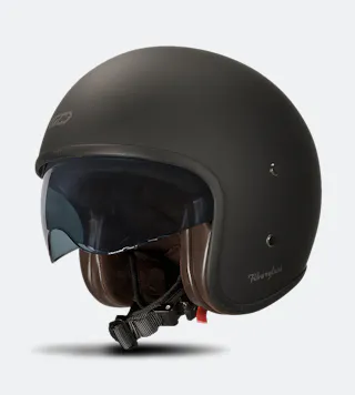 Garibaldi G03X FIBER SUNVISOR GR MA Open Helmet
