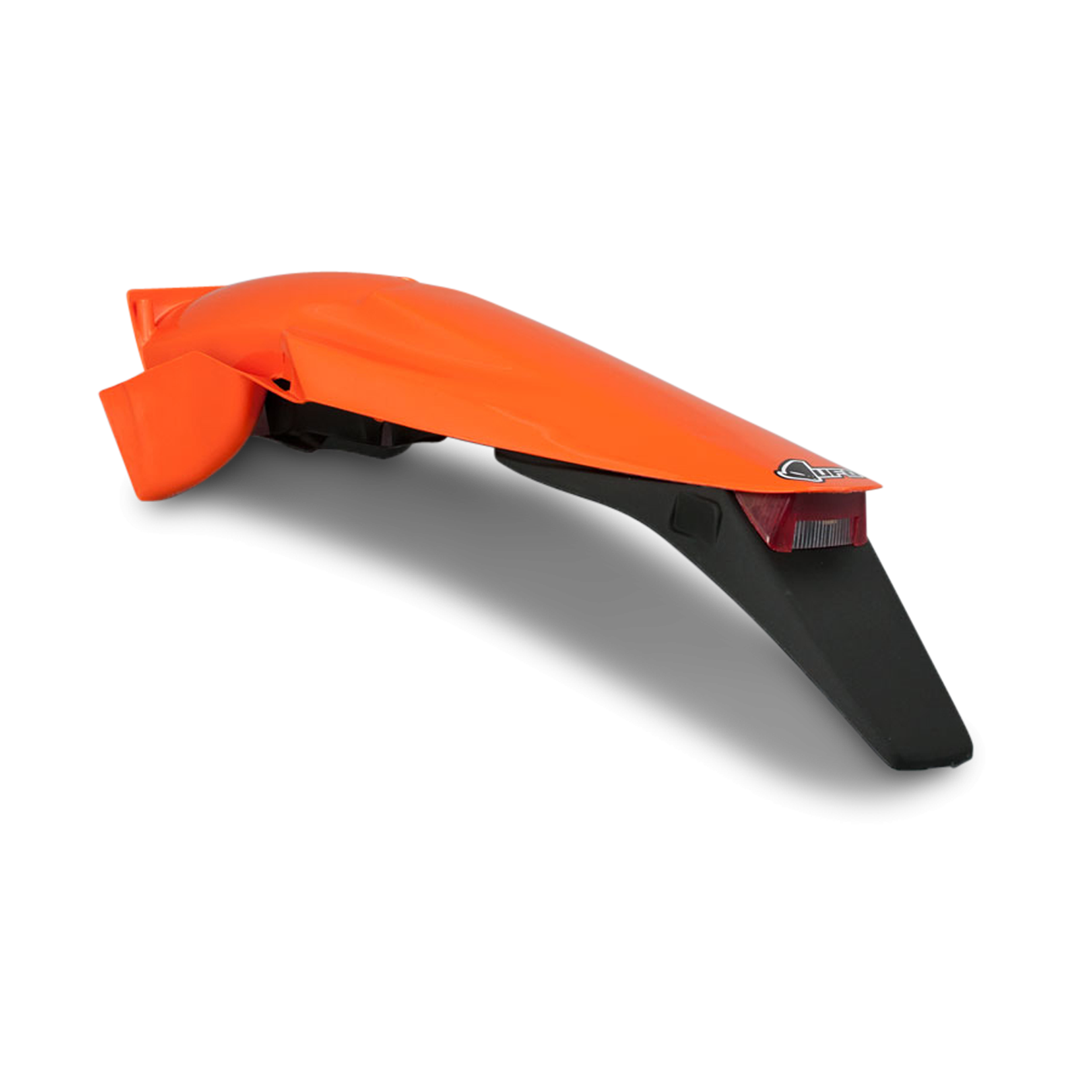 Rear fender UFO with Rear light Orange