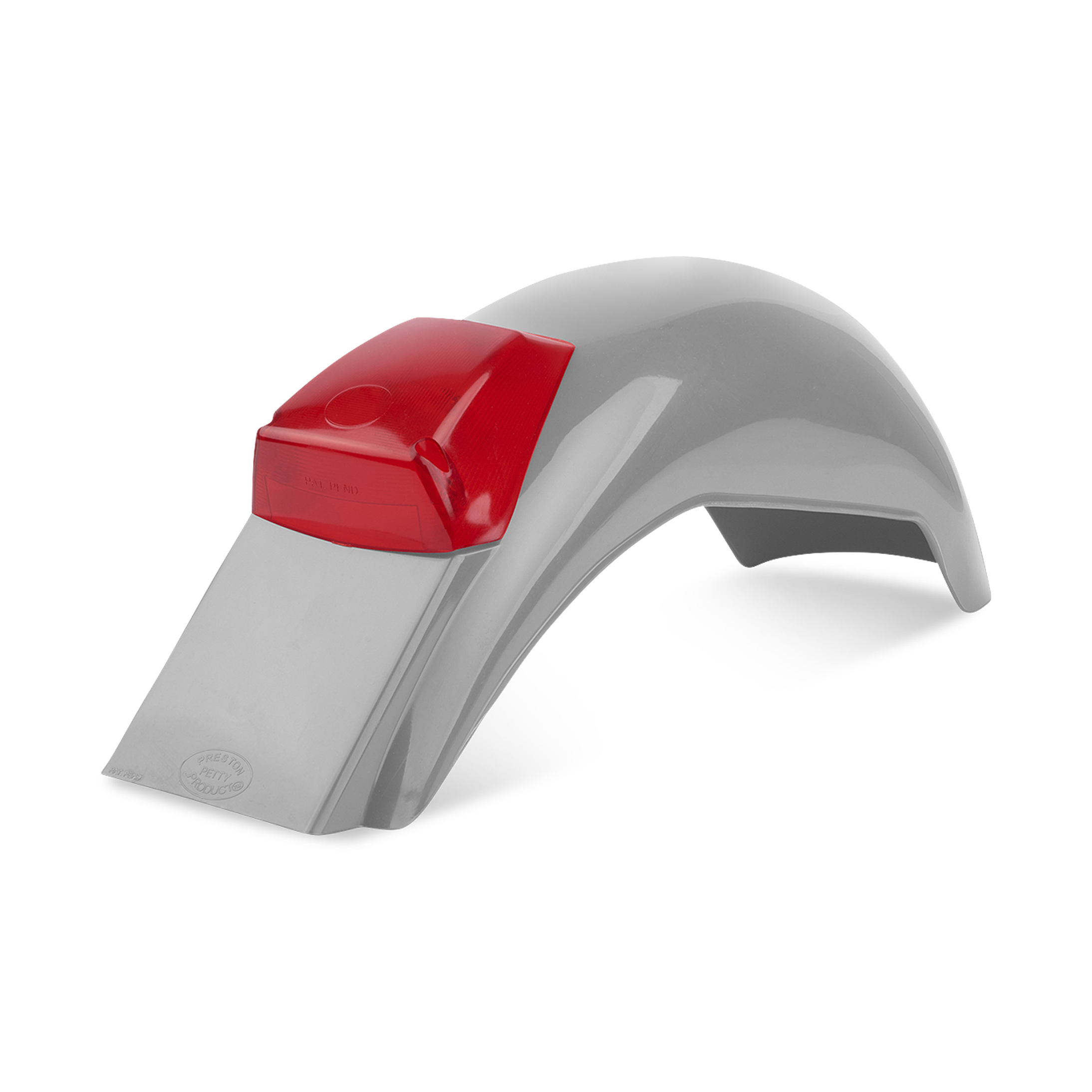 Polisport Preston Petty Enduro Rear Fender Silver-Grey