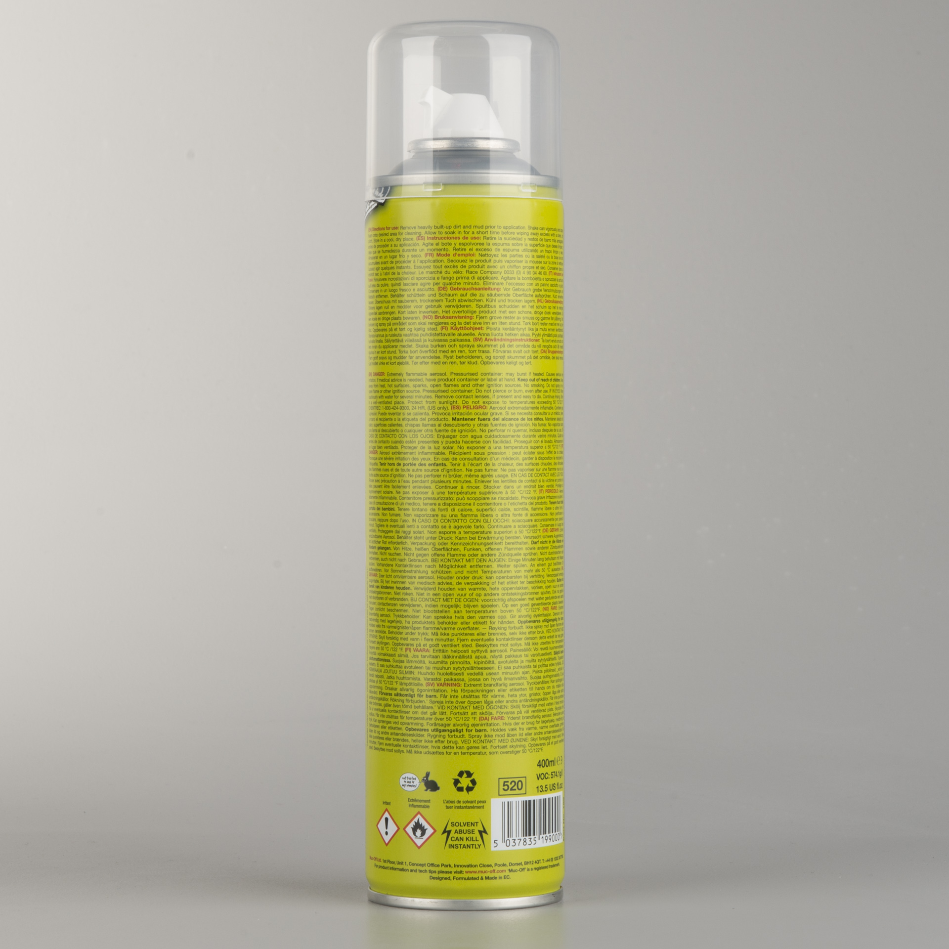 Muc-Off Helmet Foam Fresh 400ml