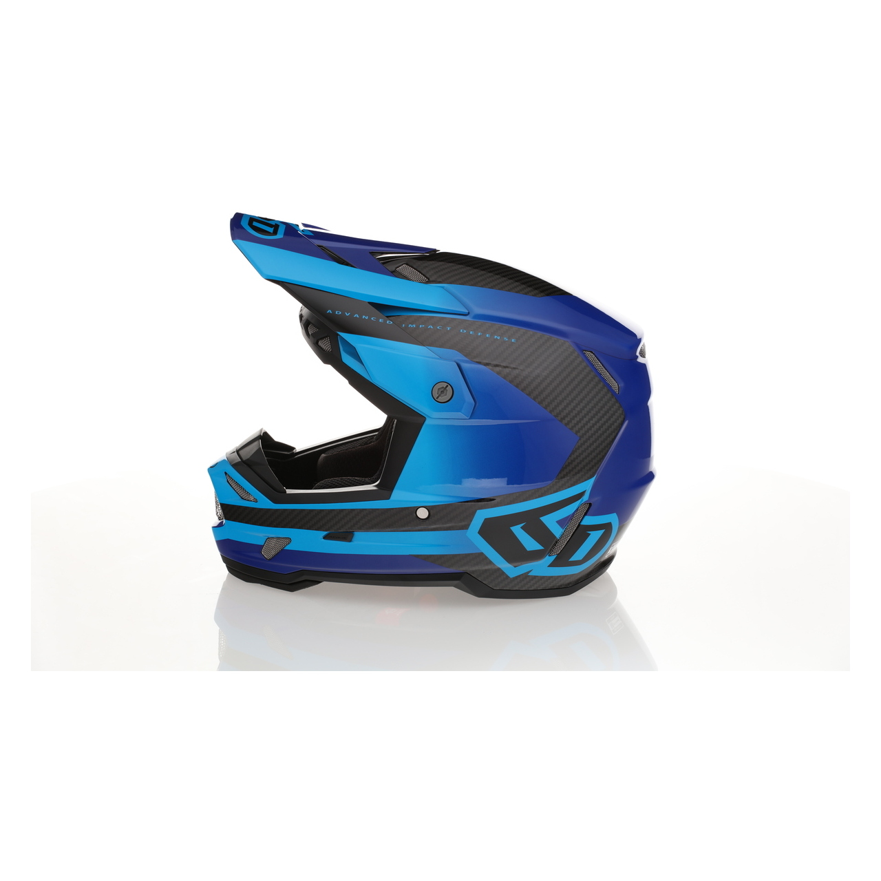 Casco MX 6D ATR-3 Pure FIM