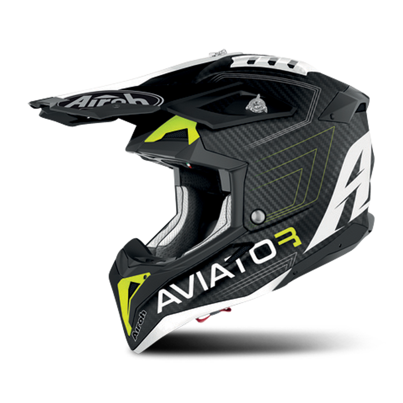 Airoh Aviator 3 Primal Carbon MX Helmet | 24mx