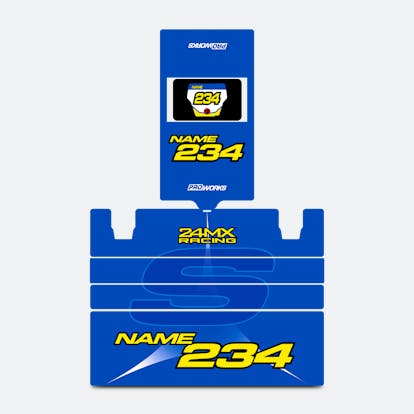 24MX X3 Race Toolbox Decal Kit - Dirt cheap price!