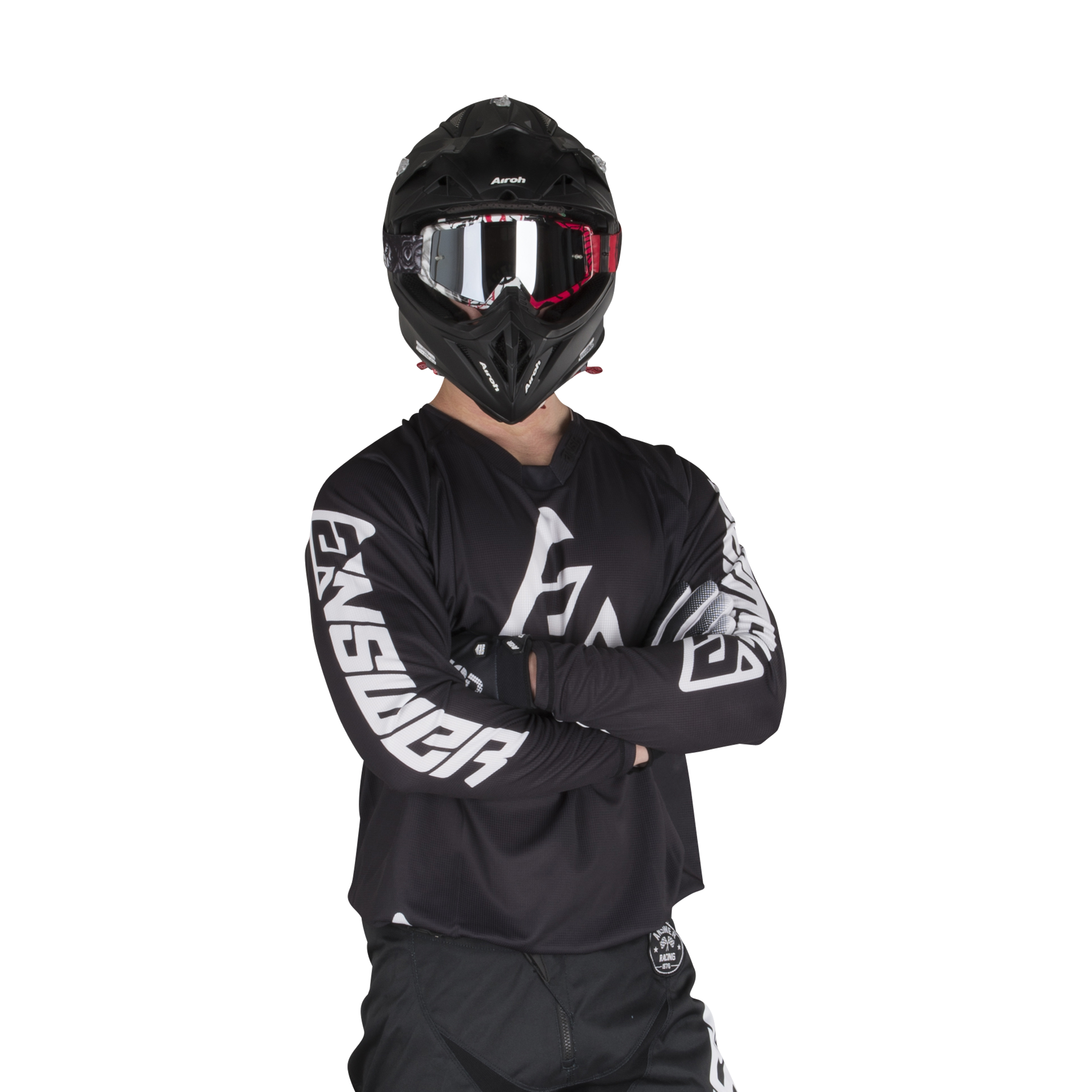 Camiseta de Cross Answer Racing Elite Solid