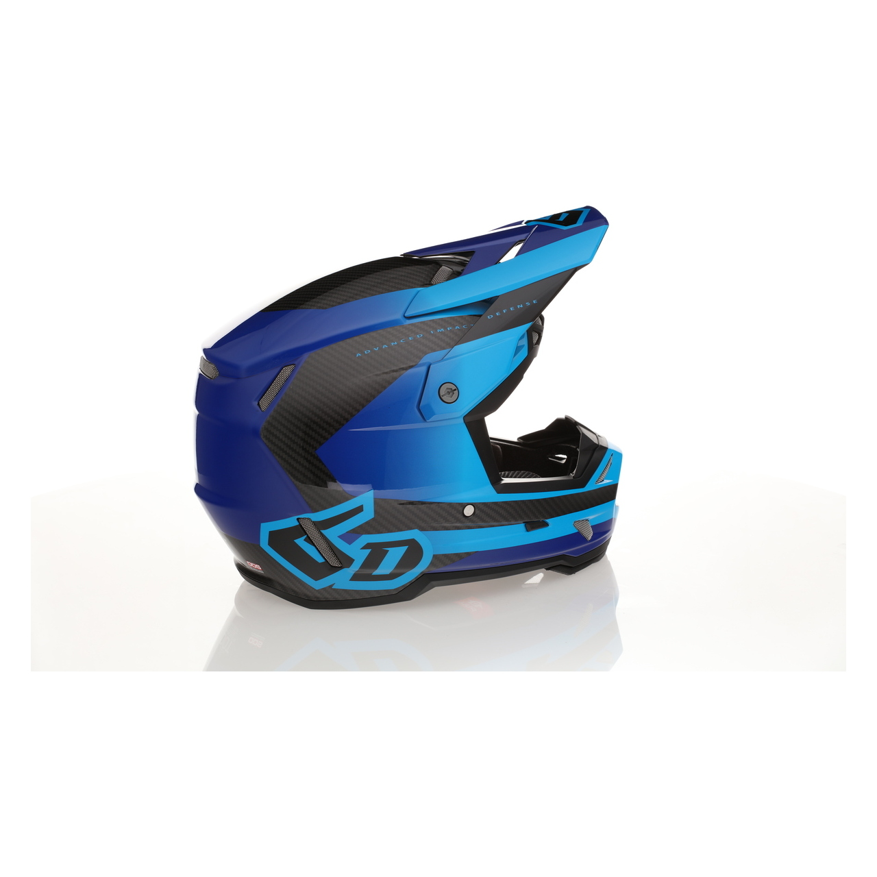 Casco MX 6D ATR-3 Pure FIM