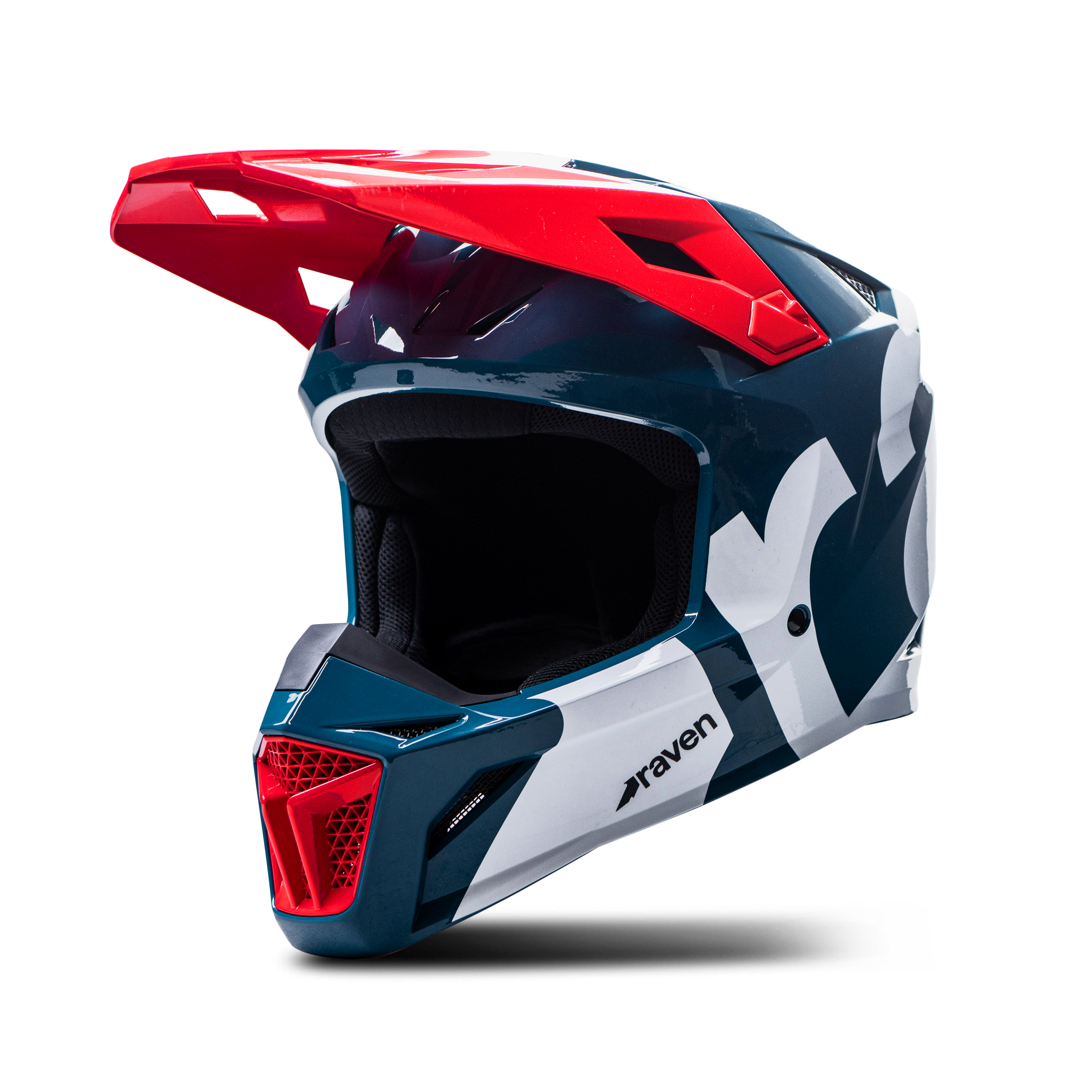 Casco de MX Raven Onyx