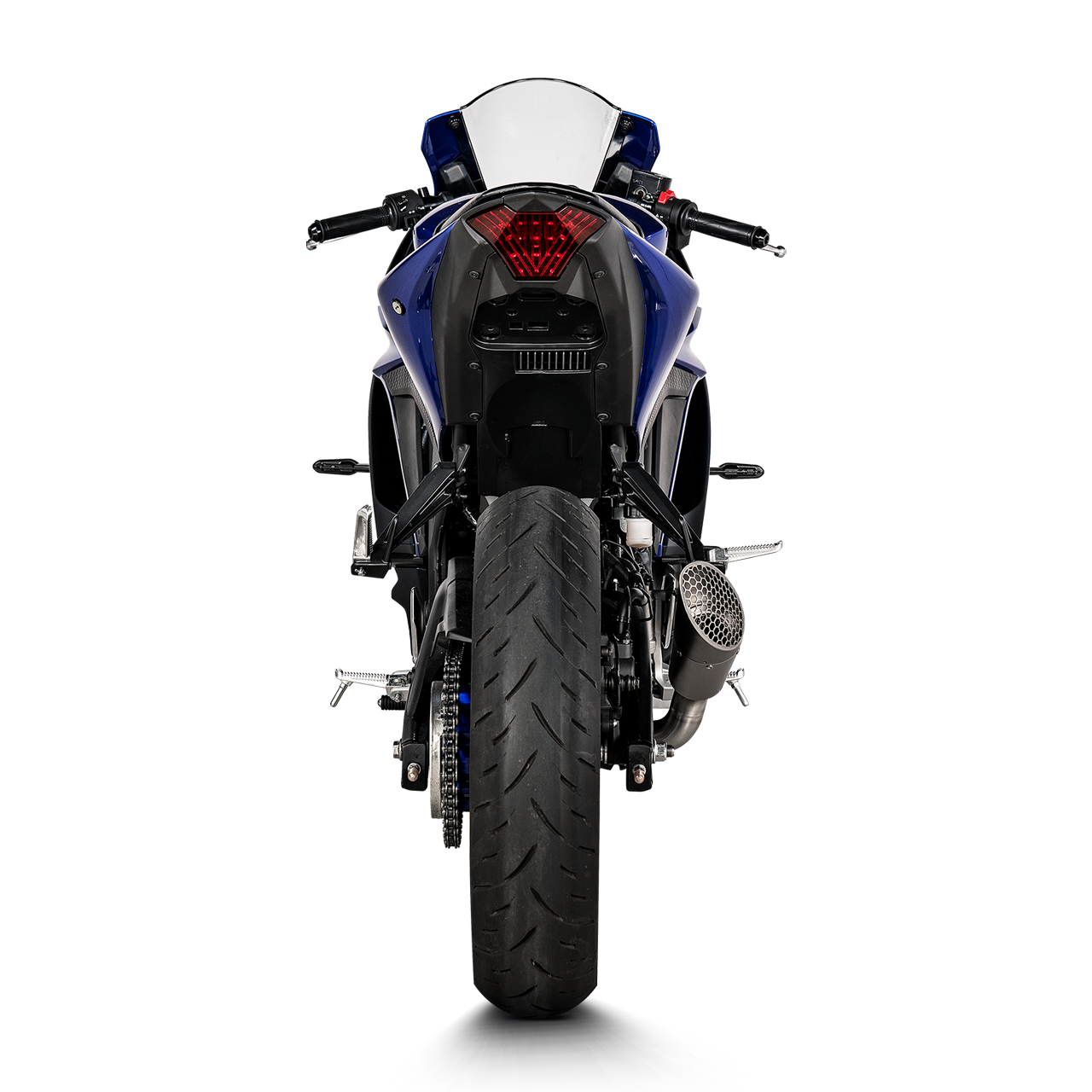 Silenziatore Slip-On Akrapovič Titanio