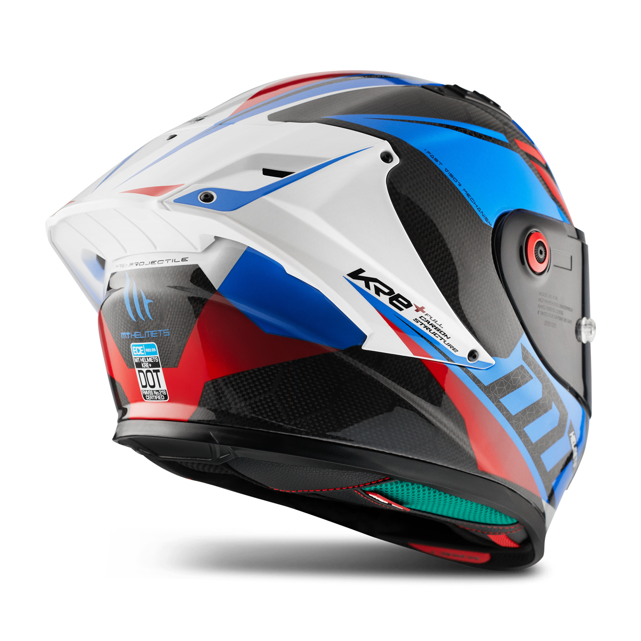 MT Kre+ Carbon Projectile Full Face Helmet