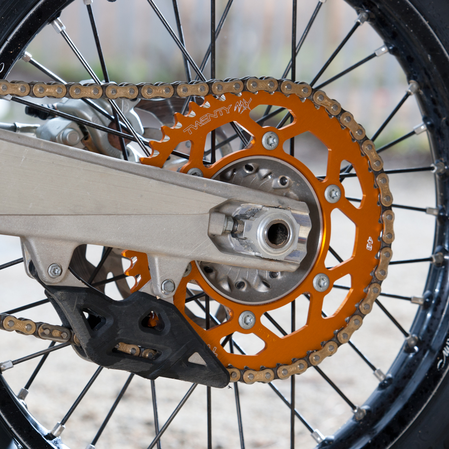 Dirt bike best sale rear sprocket