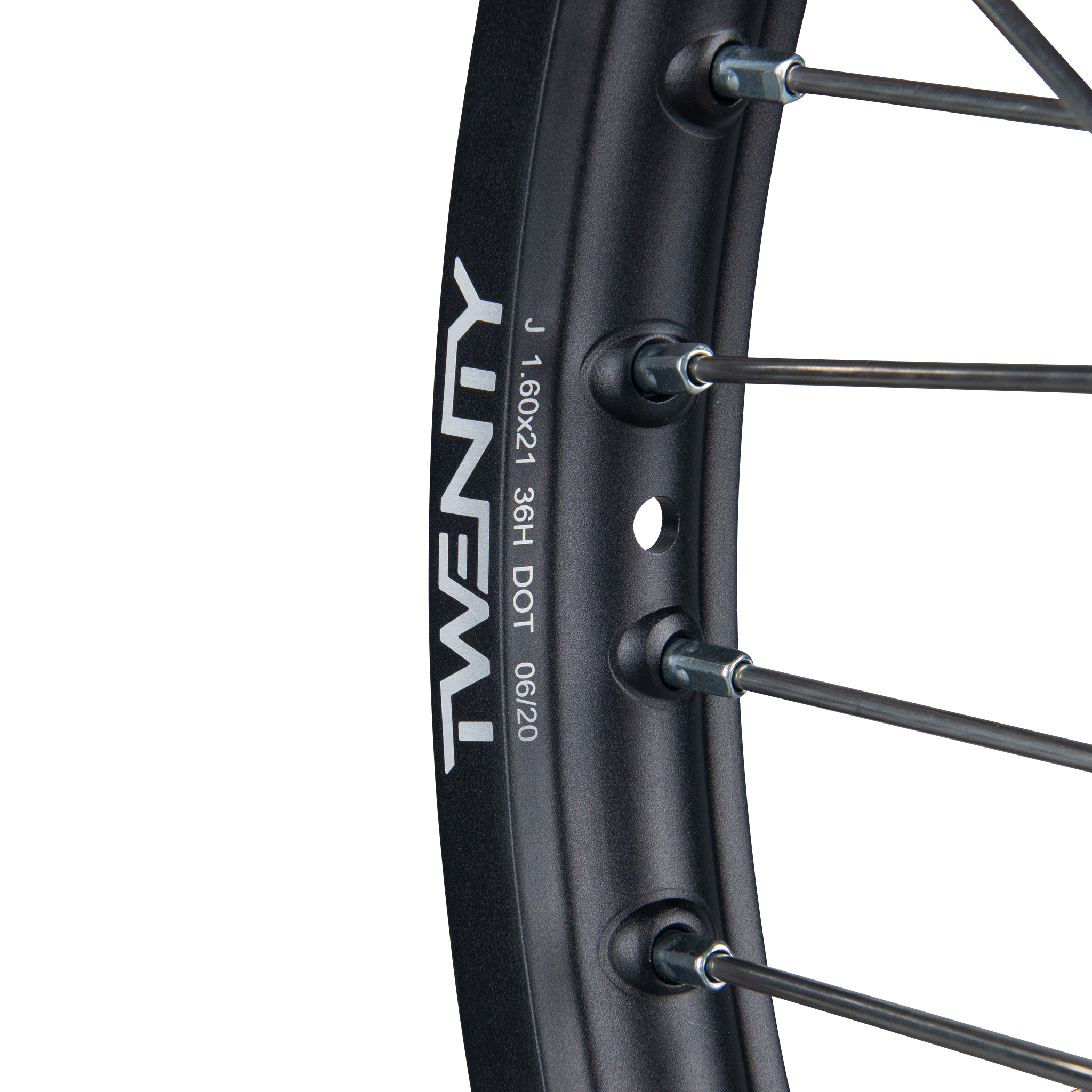 Twenty MX Front Wheel Black-Gold 21"