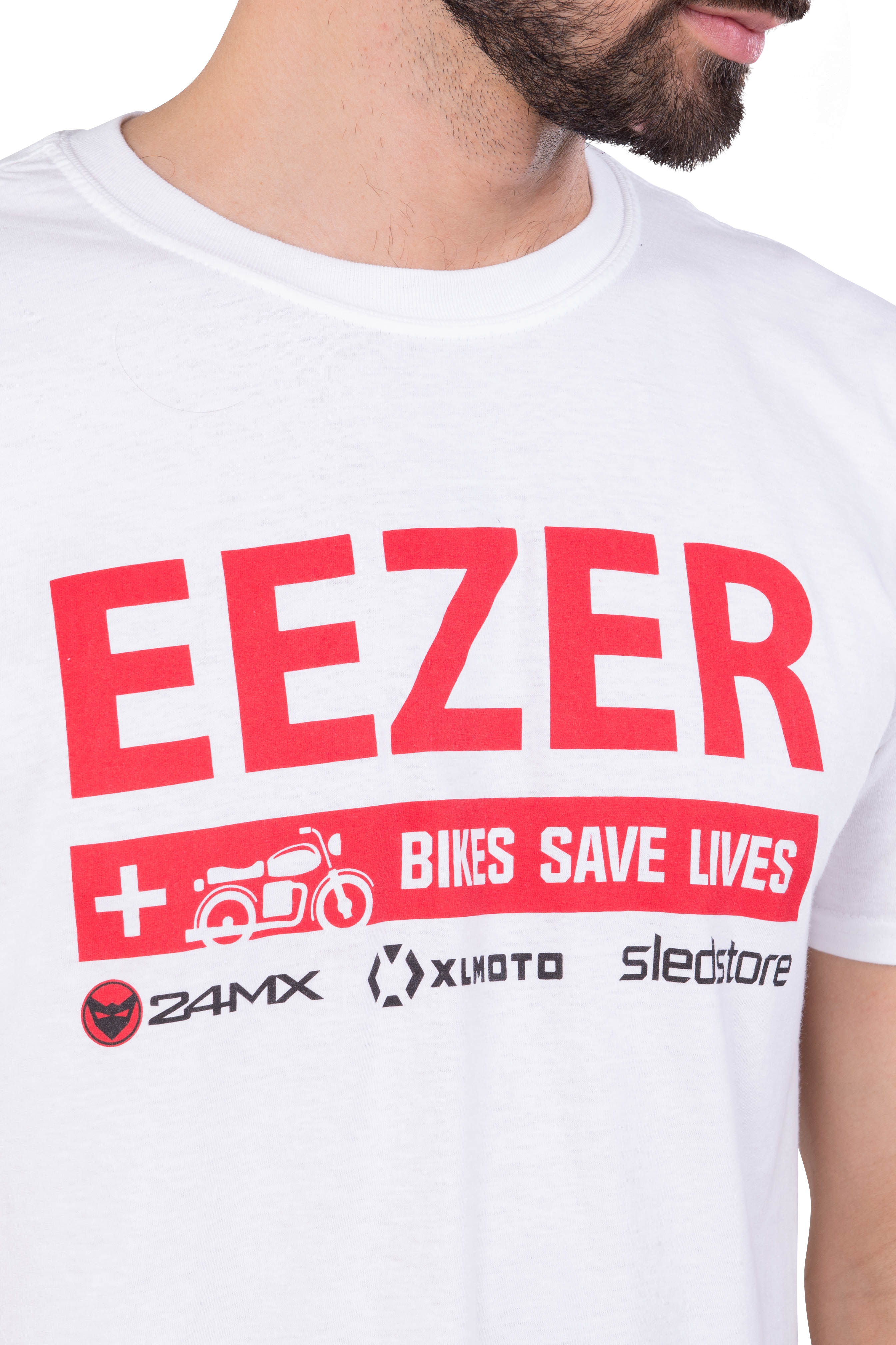 T-shirt Eezer "Bikes save lives"