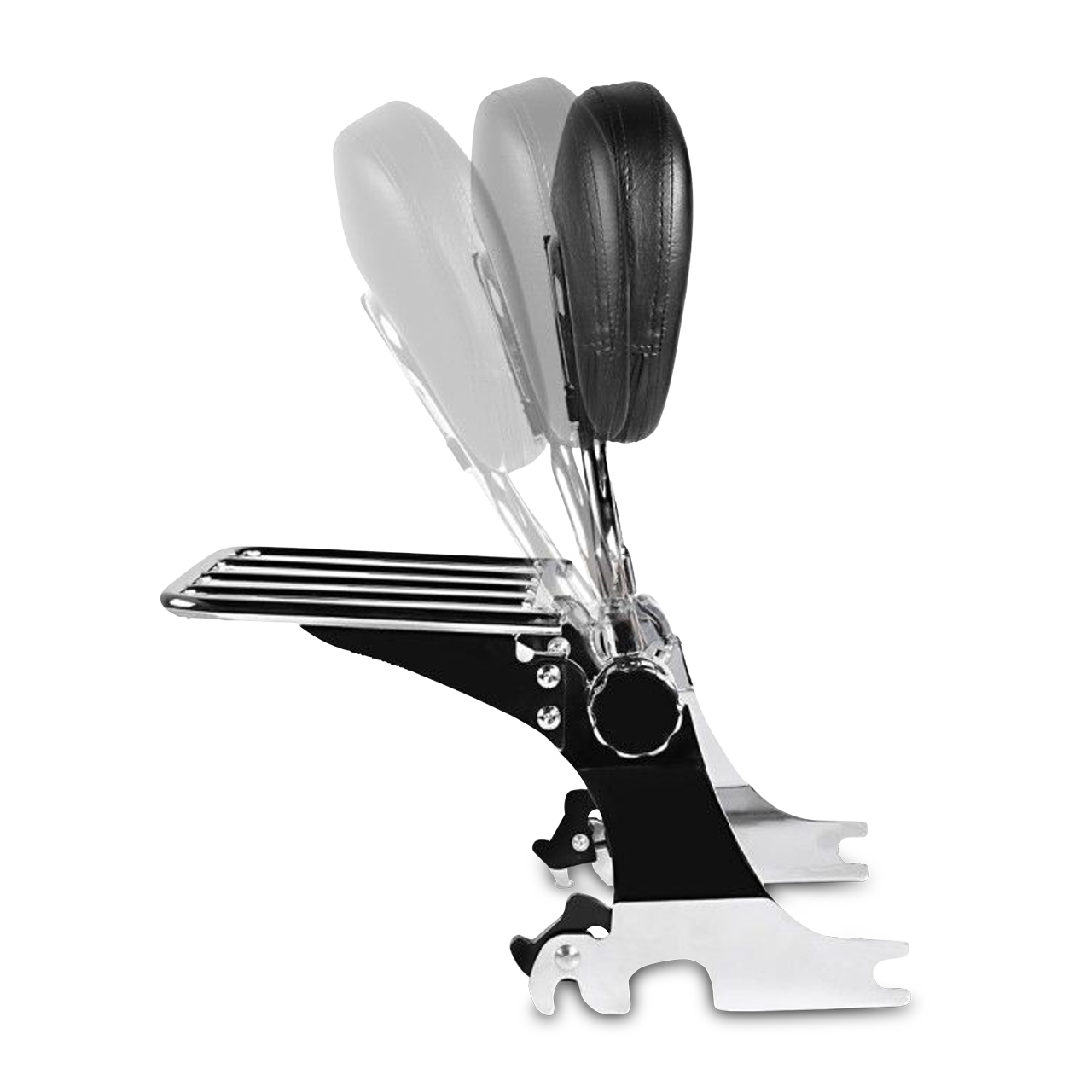 CustomAcces Luxus Sissy Bar Chrome