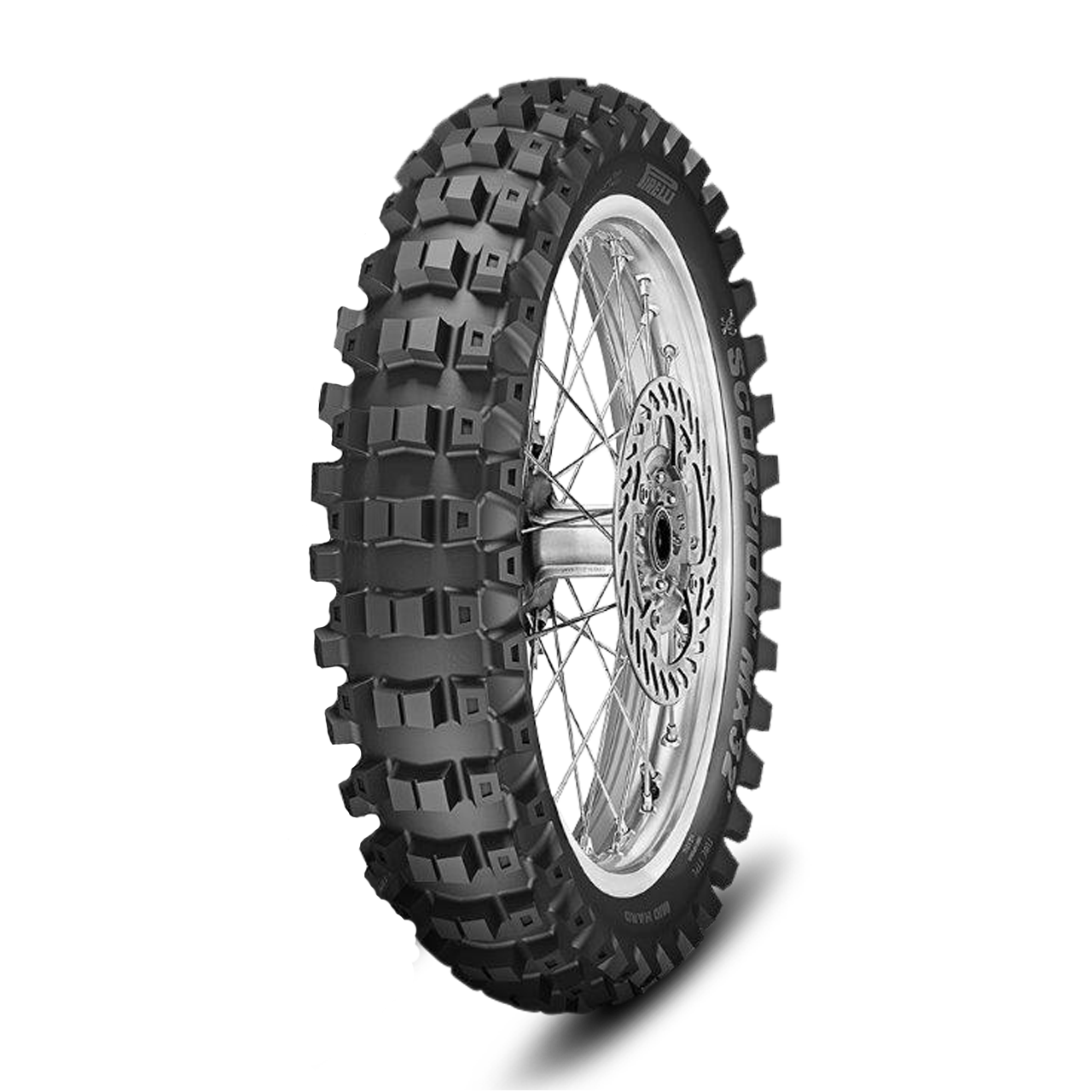 Scorpion MX 32 ( 120/80-19 TT 63M bakhjul, Gummiblanding medium HARD, NHS )
