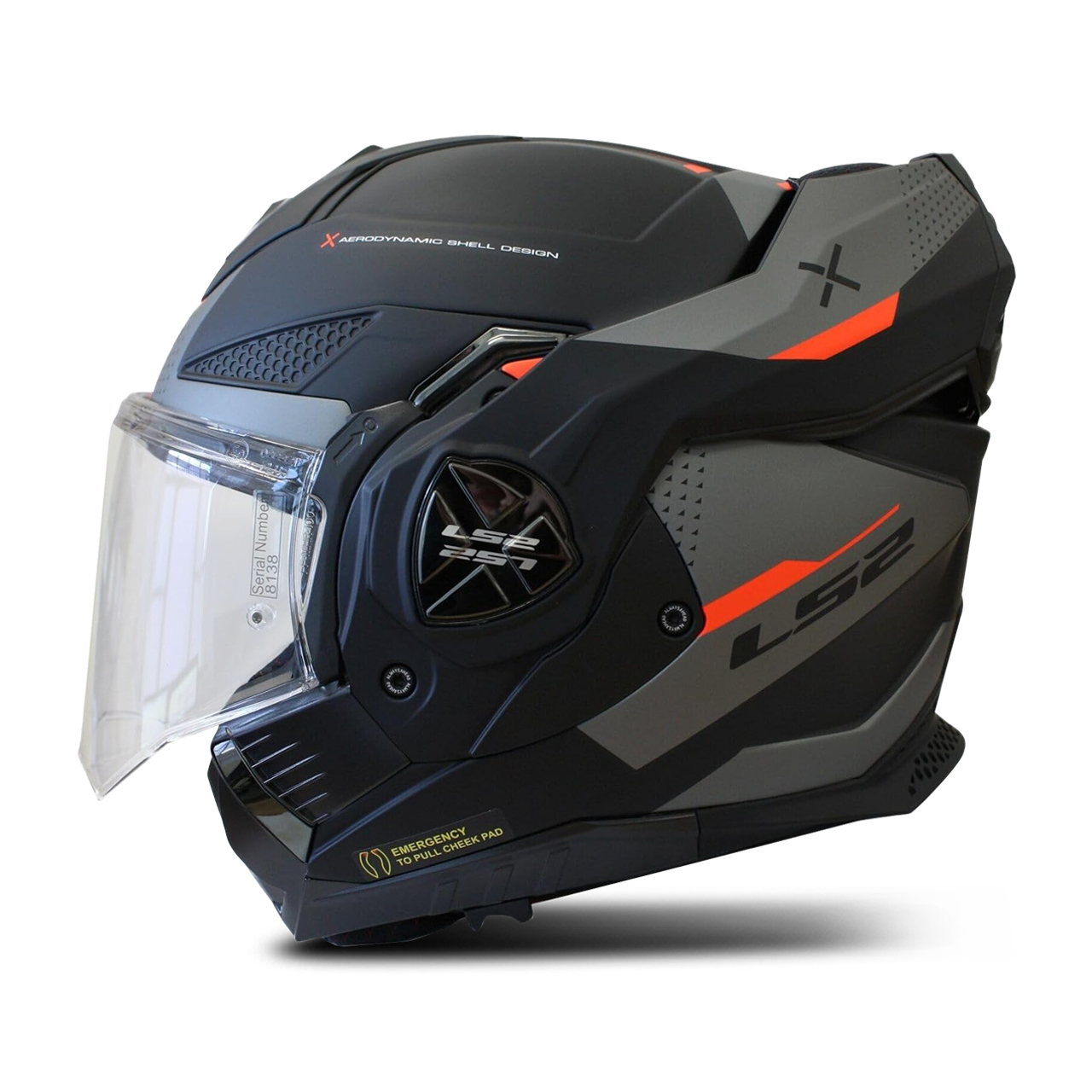 Casco Adventure LS2 FF901 ADVANT X Oblivion M.Titanio