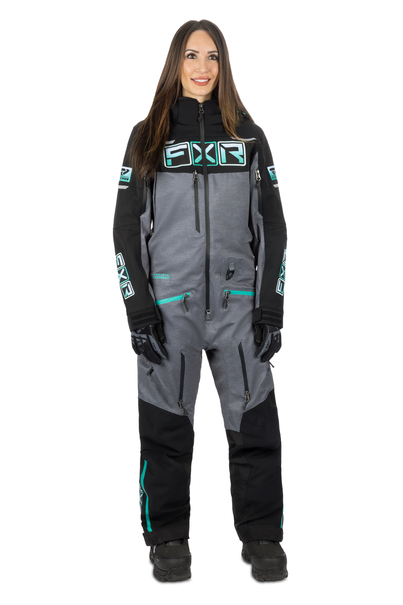 Sneeuwpak Dames FXR Maverick Lite Camouflage-Vervaagd