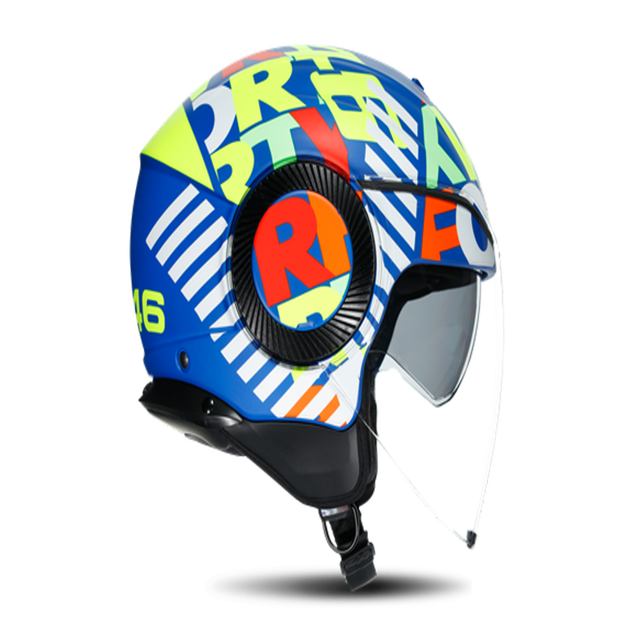 AGV Orbyt Top Open Helmet Metro 46