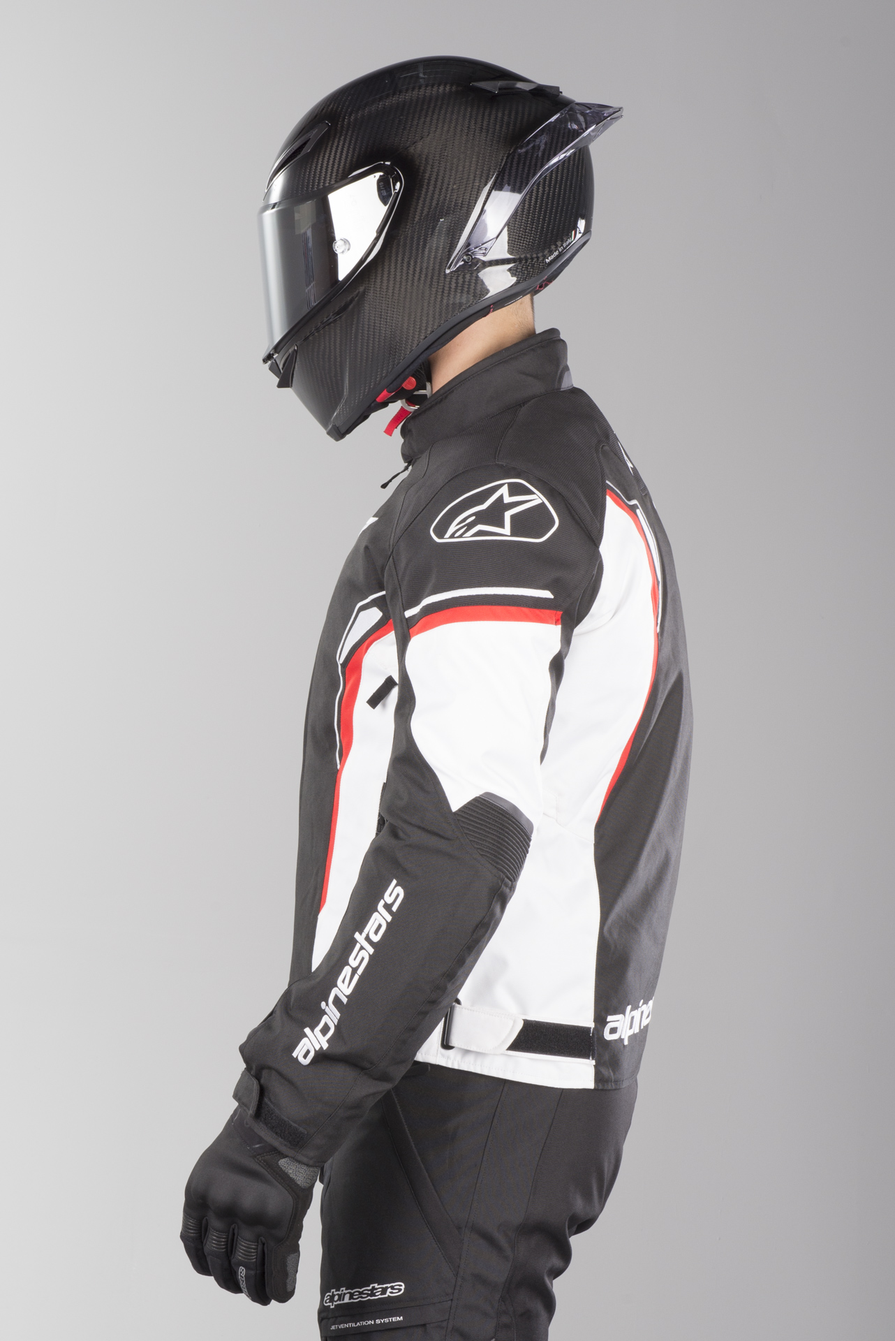 Alpinestars T-SP-1 Waterproof Jacket Black-White-Red - Now 5