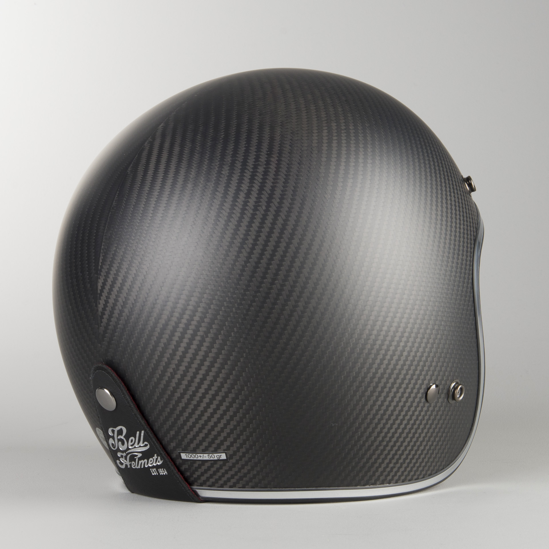 Casco Jet BELL Custom 500 Carbon Solid
