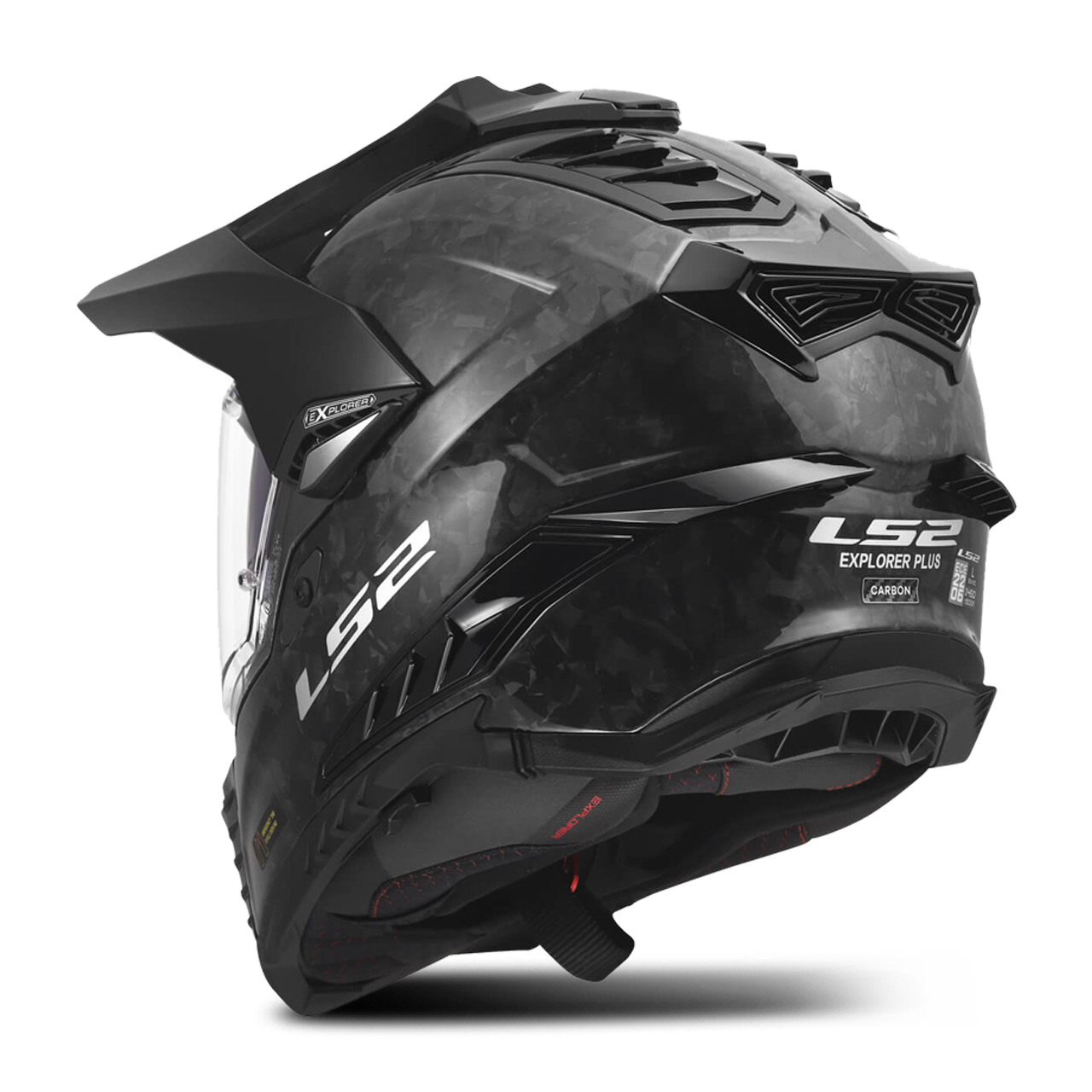 Casco Adventure LS2 MX701 Explorer Forged Carbon