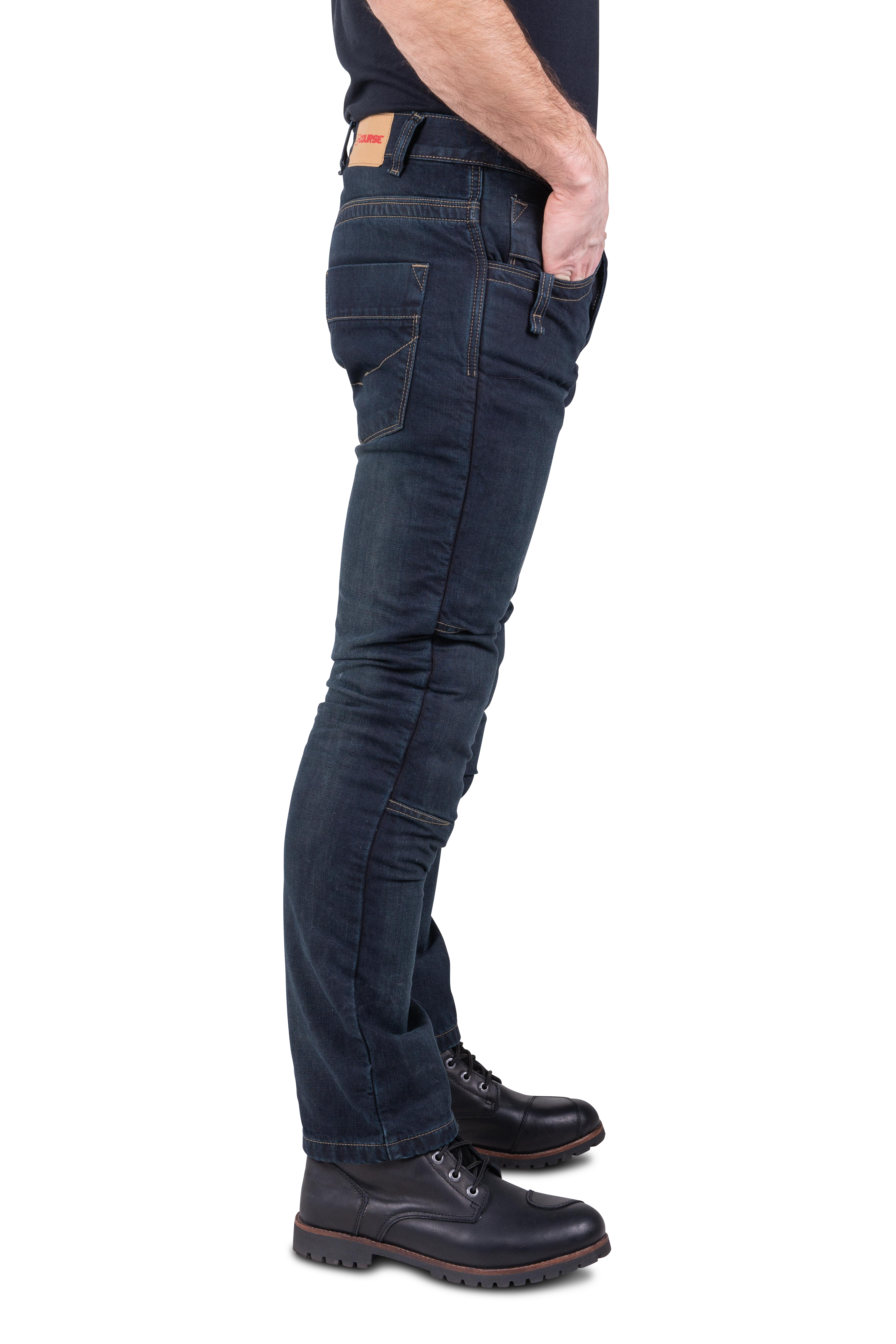 Motorjeans Course Drift Aramide-Versterkt Straight/Regular Fit