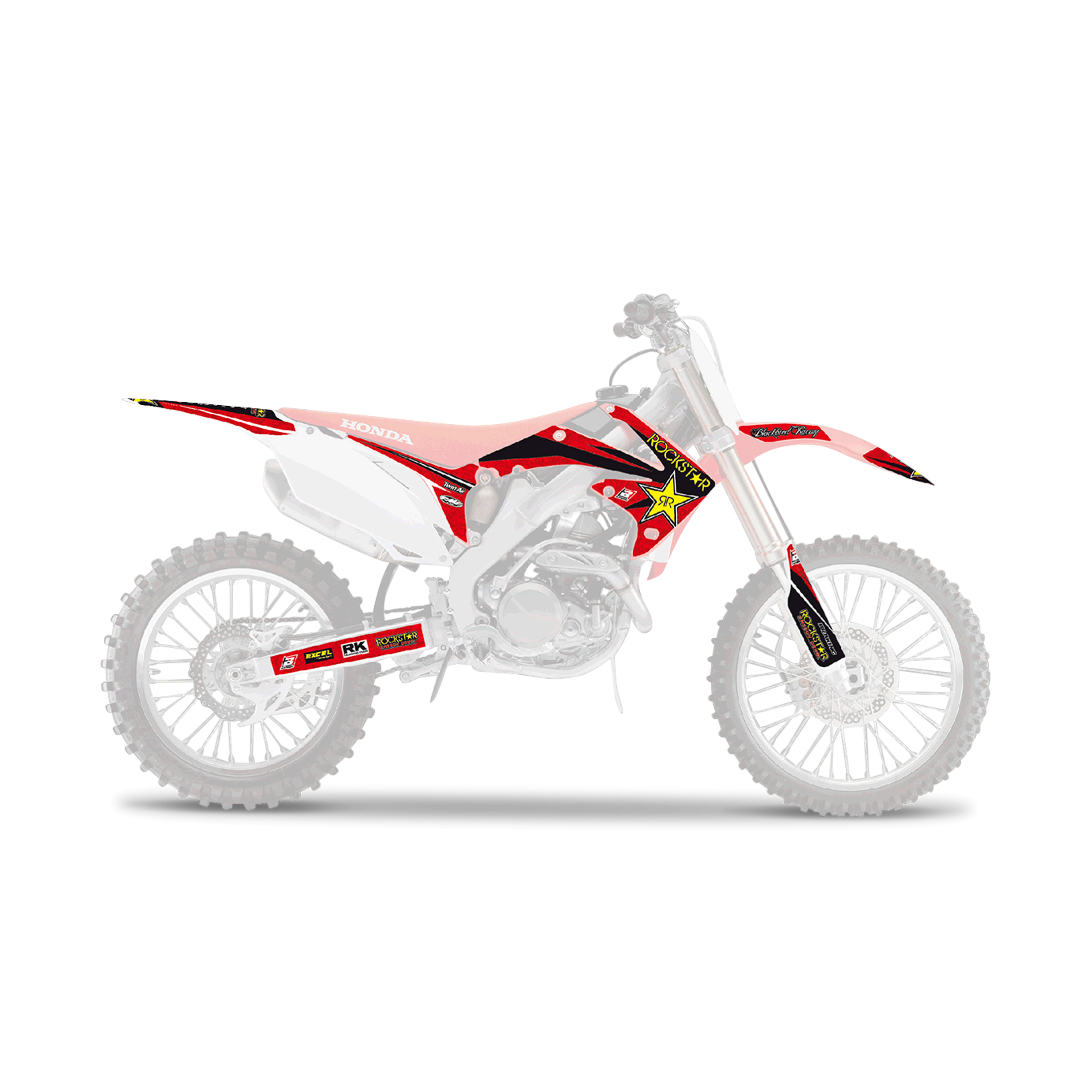 Blackbird Rockstar Energy Decal Kit