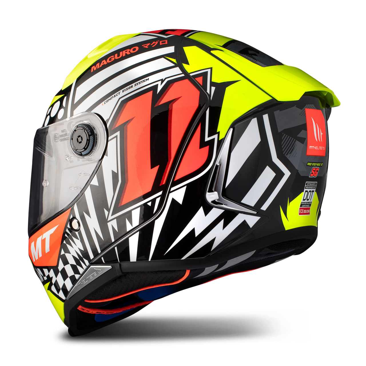 MT Revenge 2 S Sergio Garcia Full Face Helmet