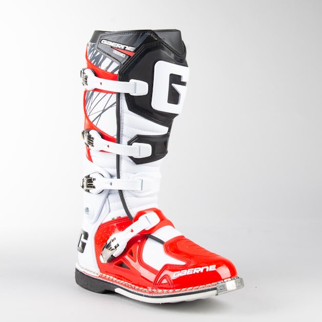 Gaerne Fastback Endurance MX Boots Red - Now 13% Savings - 24mx.eu