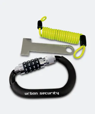 Helmslot + Kabel URBAN Combinatie