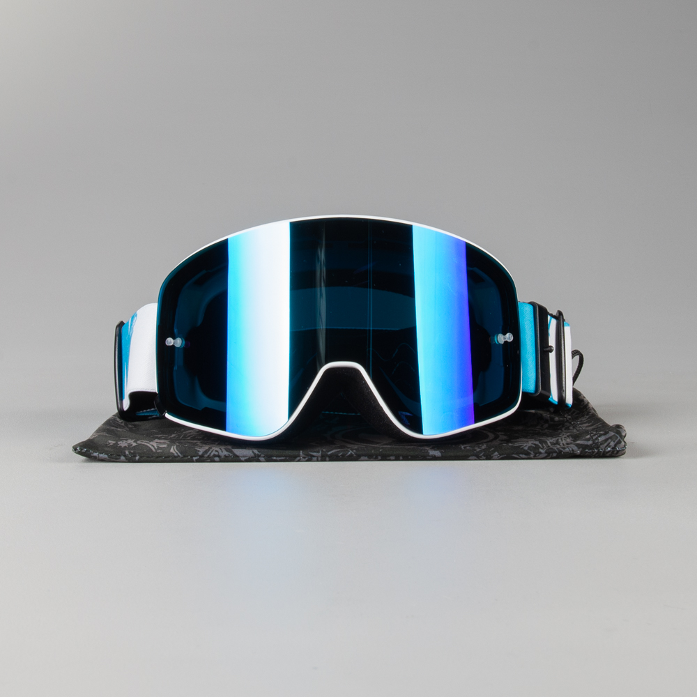 Raven Edge MX Goggles “Ice”Blue Mirror Now 49 Savings 24mx.co.uk