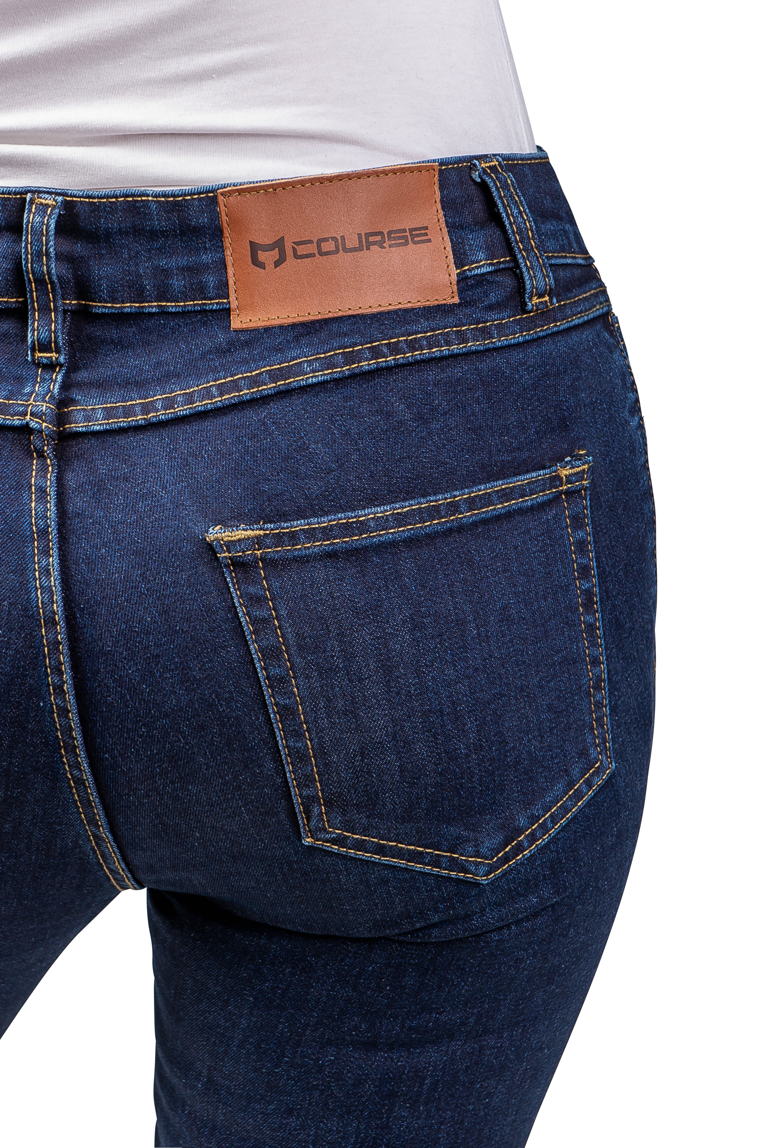 Motorjeans Course Vantage Dames Slim