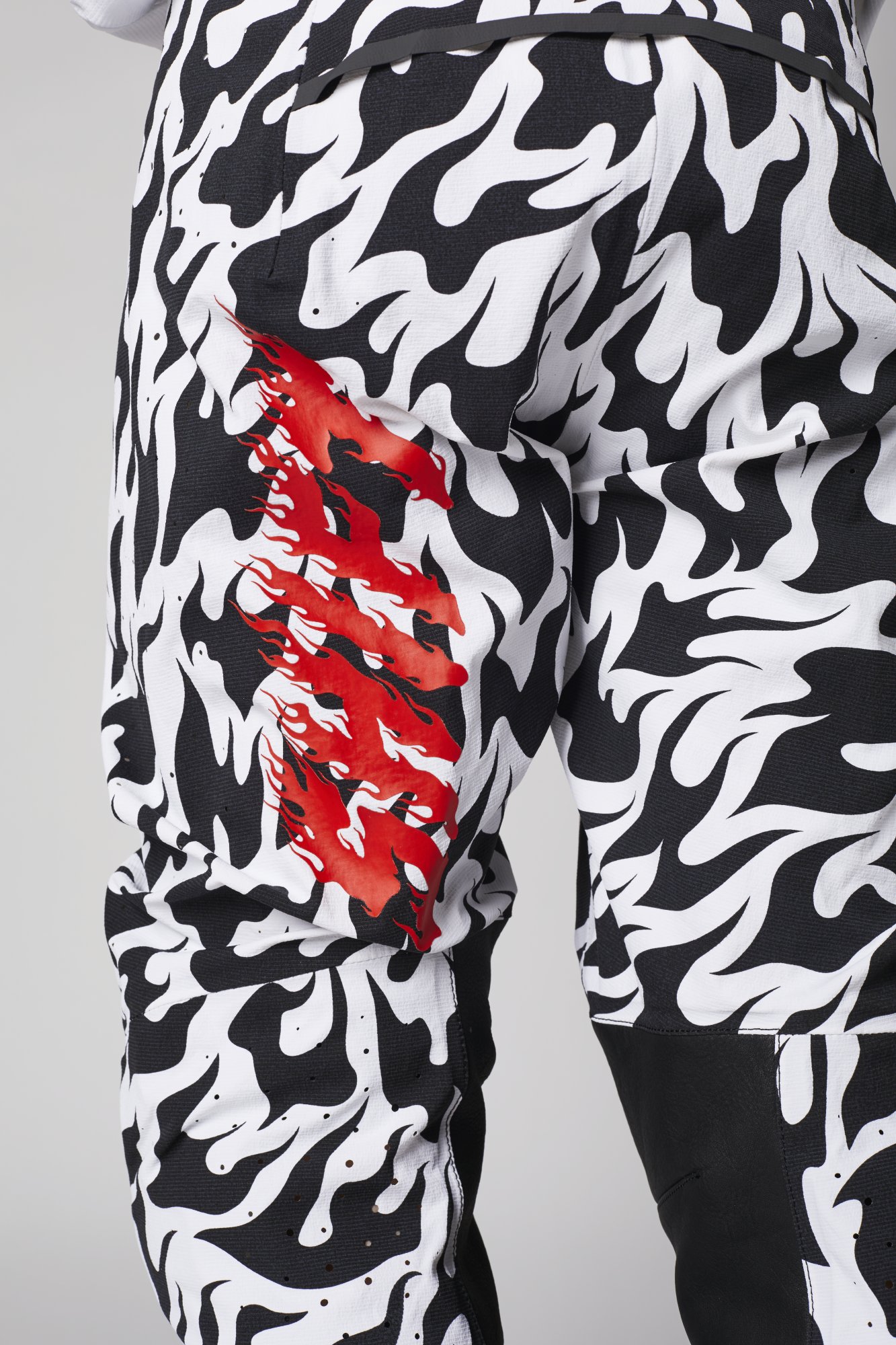 Maillot Cross Shift Blue Label Flame