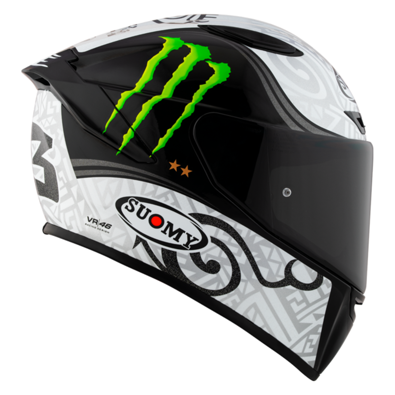 Integraalhelm Suomy Track-1 Reaction Bagnaia Winter Test Monster Replica