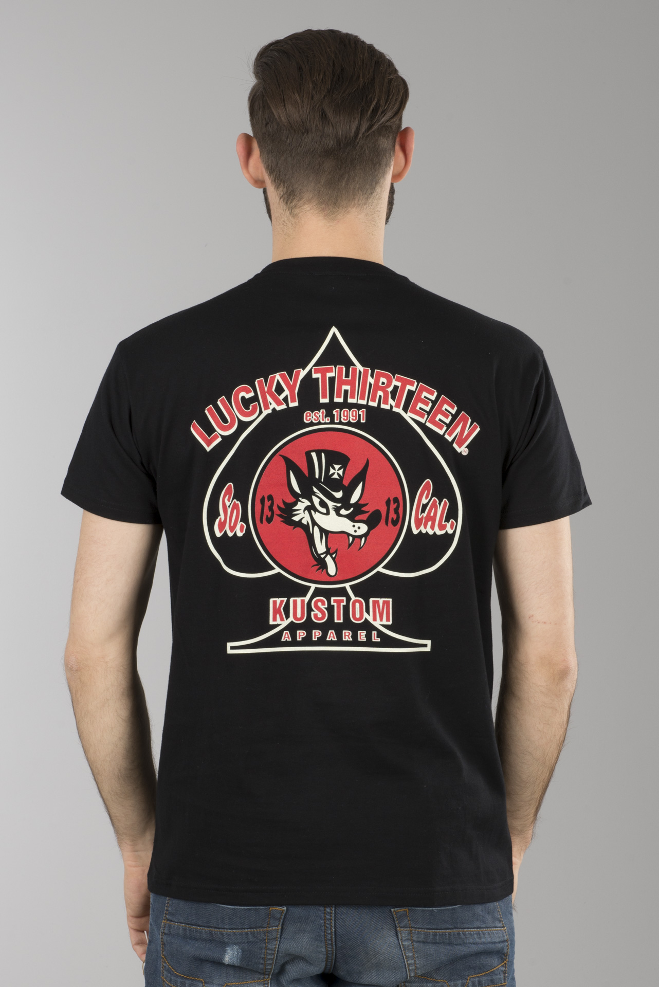 Lucky 13 Wolfy T-Shirt