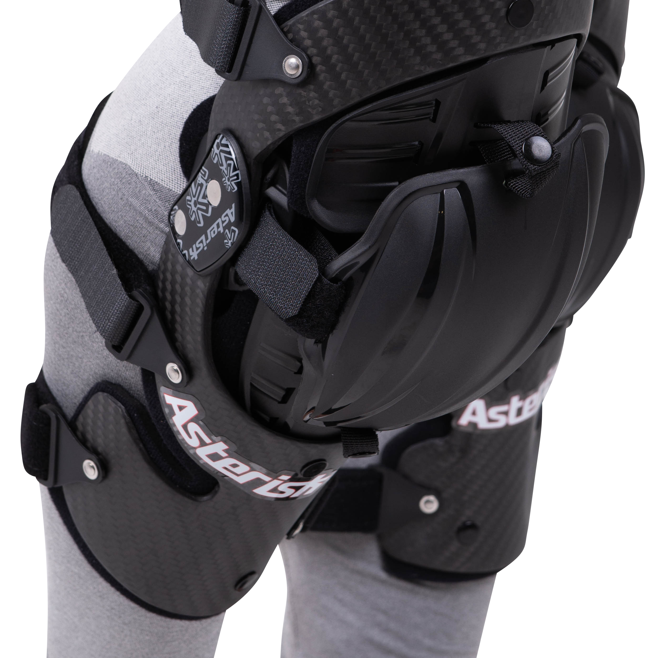 Asterisk Carbon Cell Knee Braces