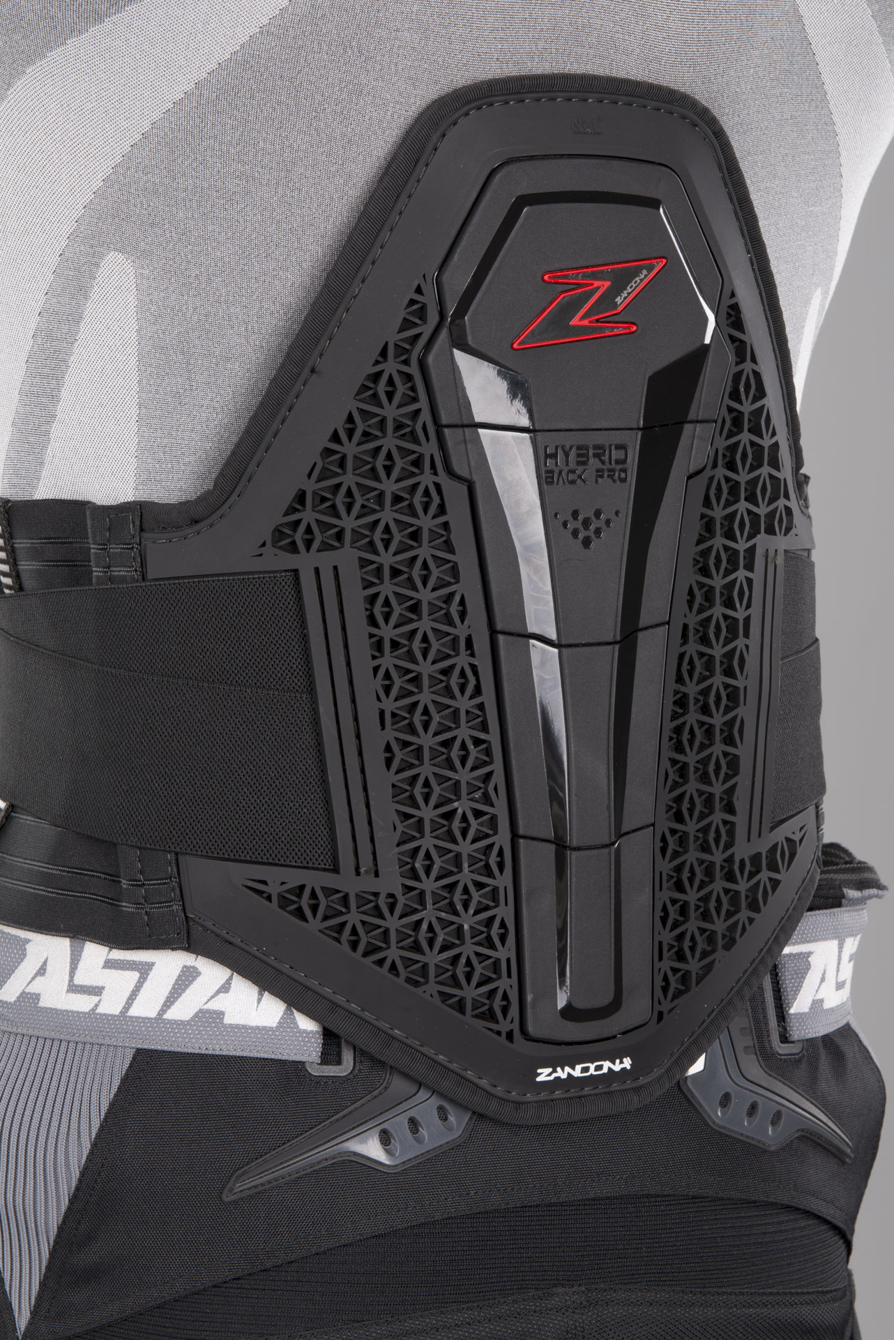 Zandonà Hybrid Pro x3 Back Protector Black