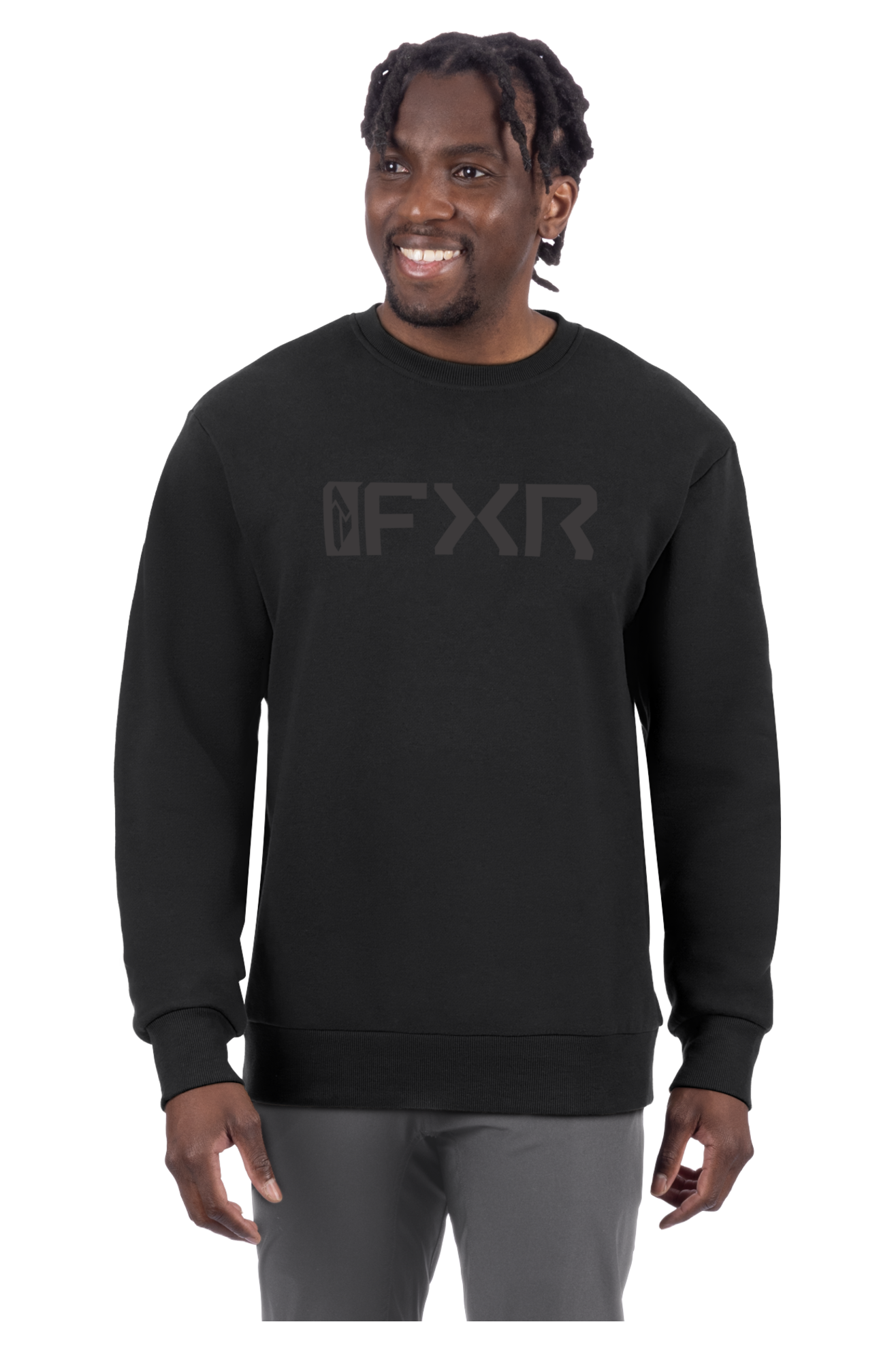 FXR Mitered Cotton Crewneck 27 Sweater
