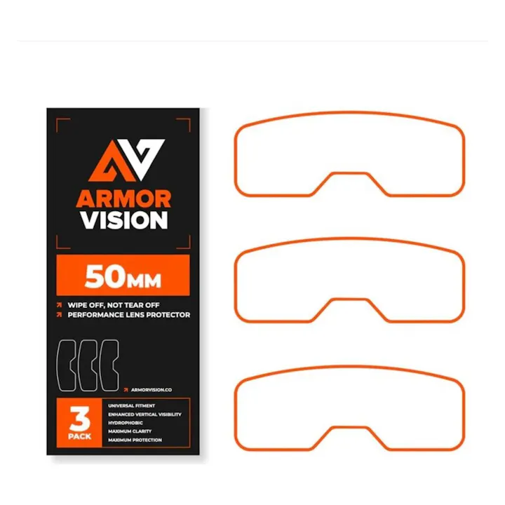 Armor Vision 50MM Lens Protector Gen2 - 3 Stuks