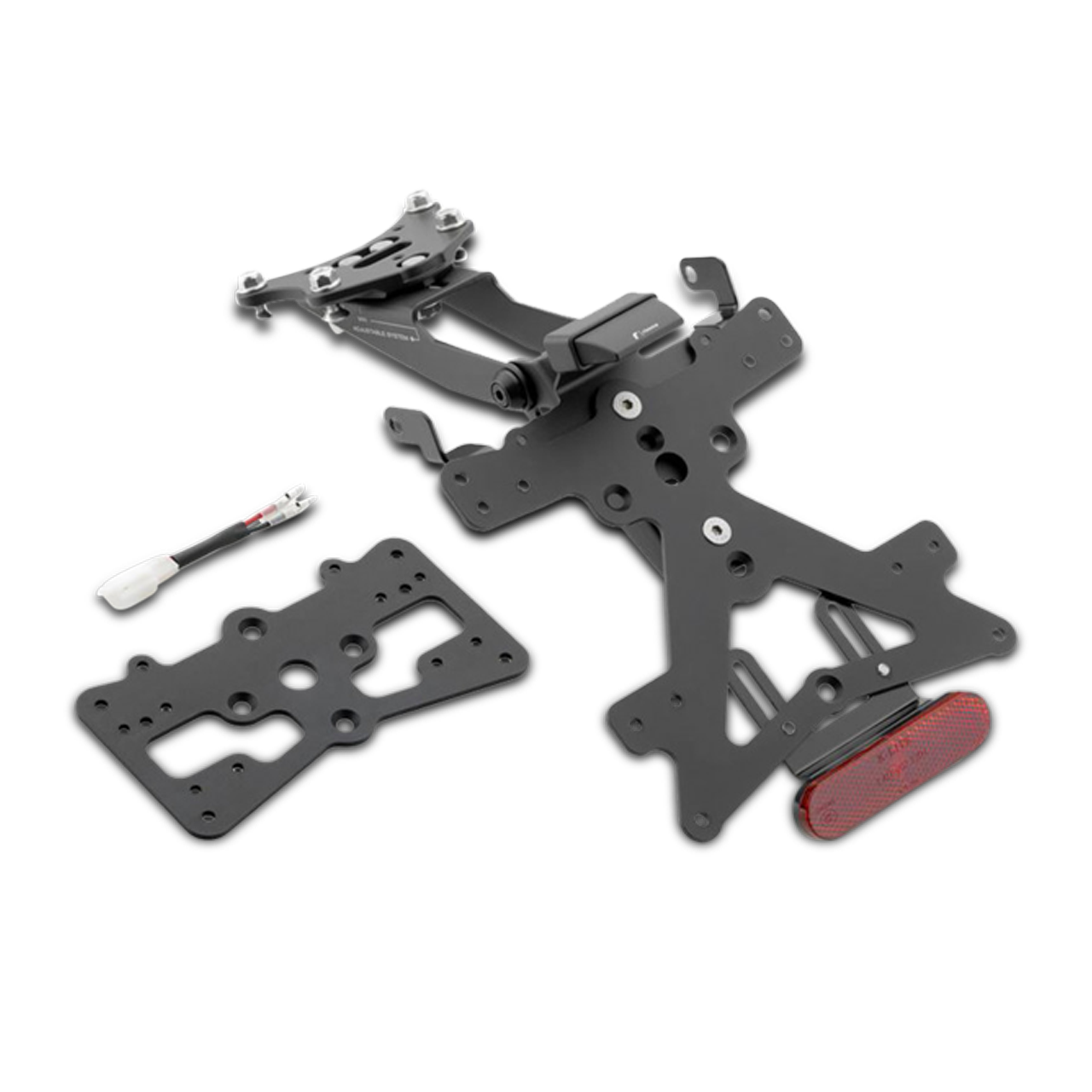Juego de Soporte para Placa Rizoma Negro